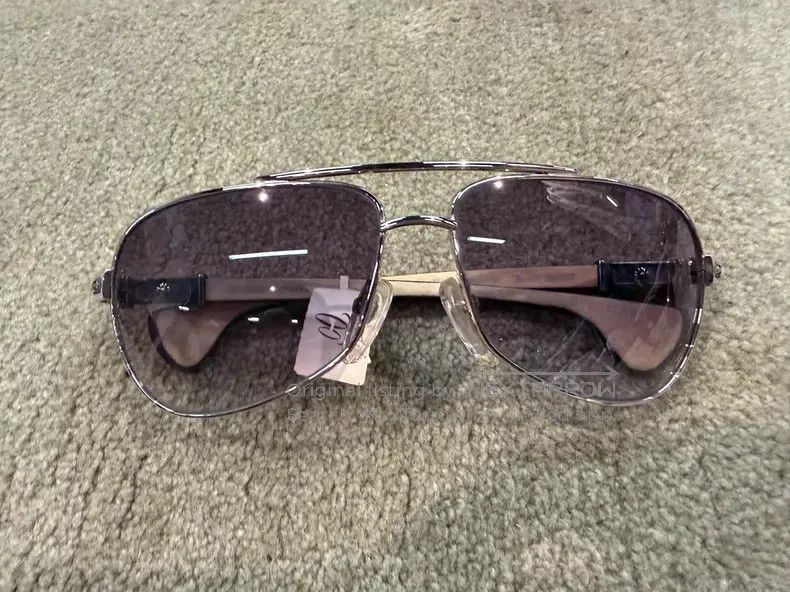 Chrome Hearts CHROME HEARTS Full Cross Wooden Frame Sunglasses Size ONE SIZE - 1 Thumbnail