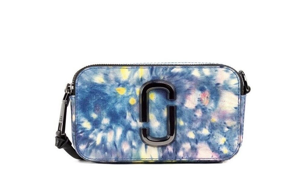 Marc Jacobs The Snapshot bag Watercolor Blue Printed Leather Shoulder Size ONE SIZE - 1 Thumbnail