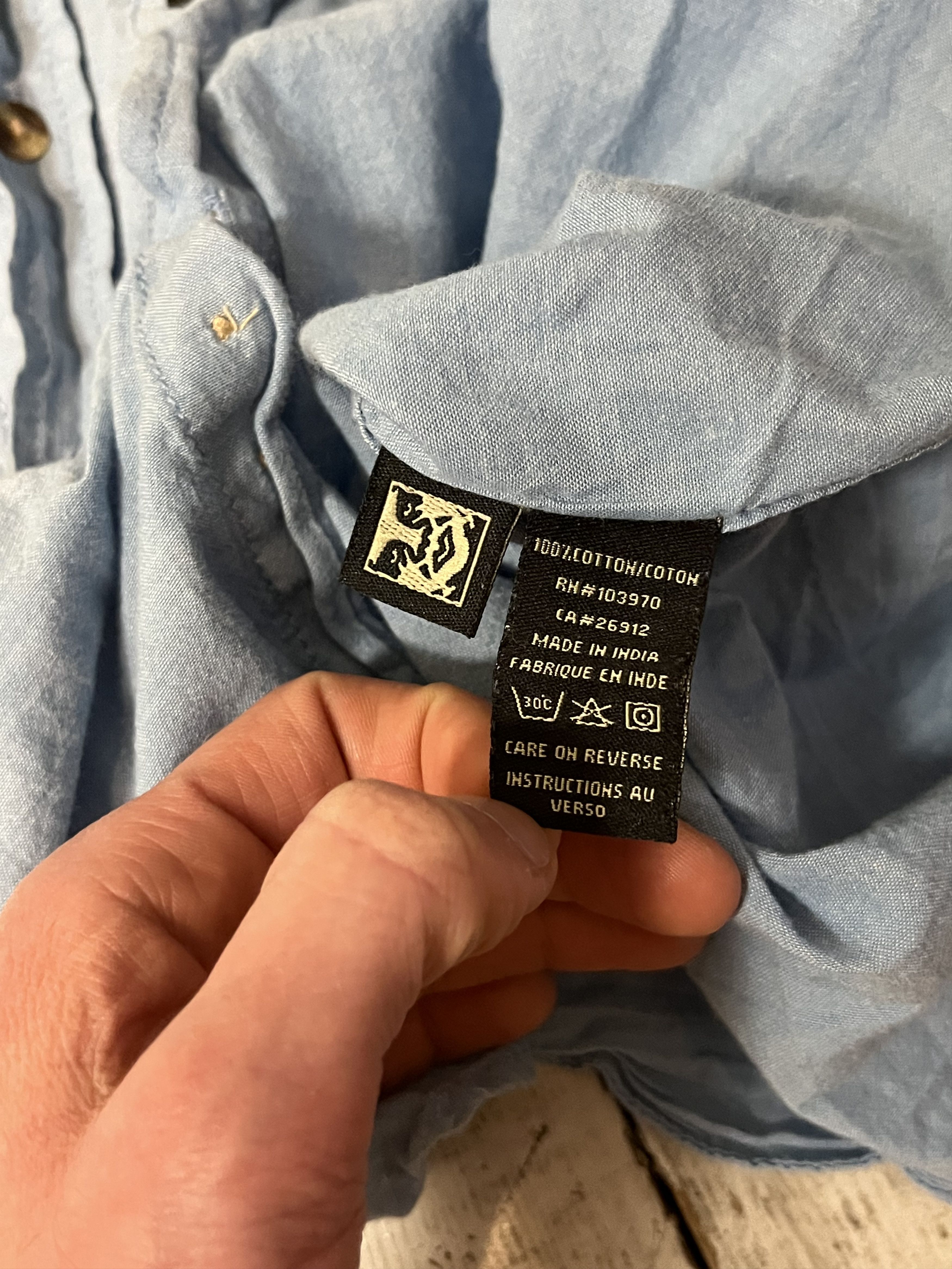Obey × Vintage Vintage Obey Aztec Summer Blue Shirt Skateboard Streetwear Size US S / EU 44-46 / 1 - 8 Thumbnail