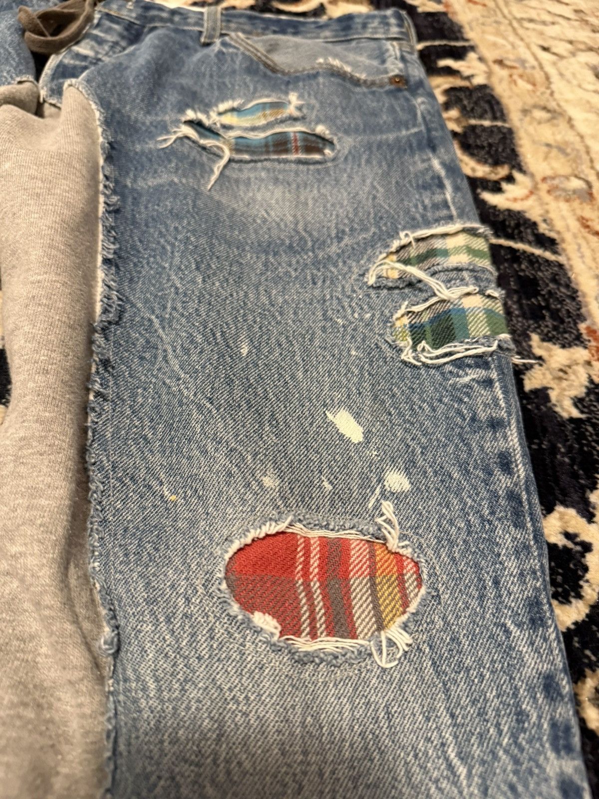 Greg Lauren Greg Lauren 50/50 Size US 35 - 3 Thumbnail