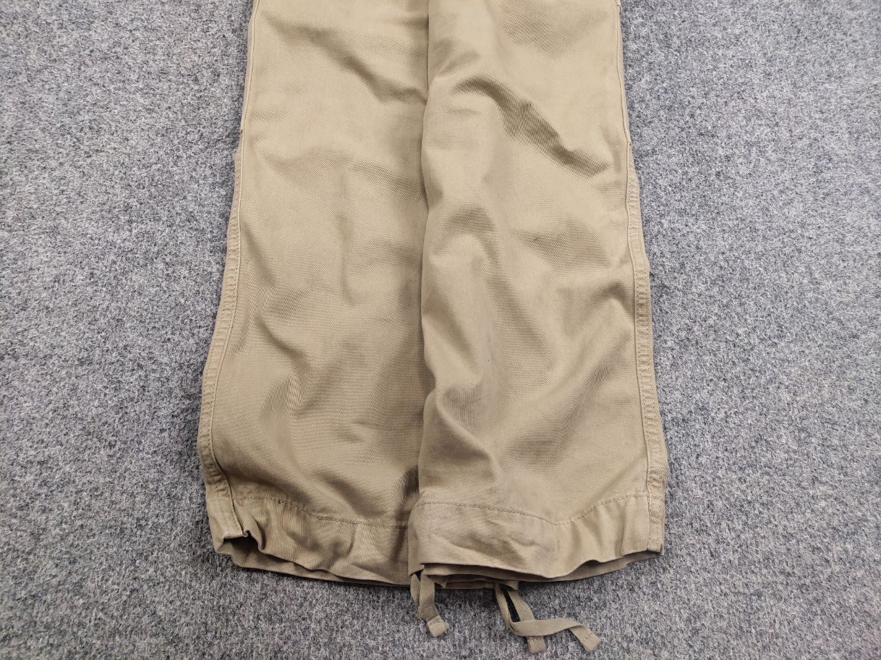 Carhartt × Vintage Vintage 90's Carhartt Beige Faded Canvas Regular Cargo Pants Size US 38 / EU 54 - 5 Thumbnail