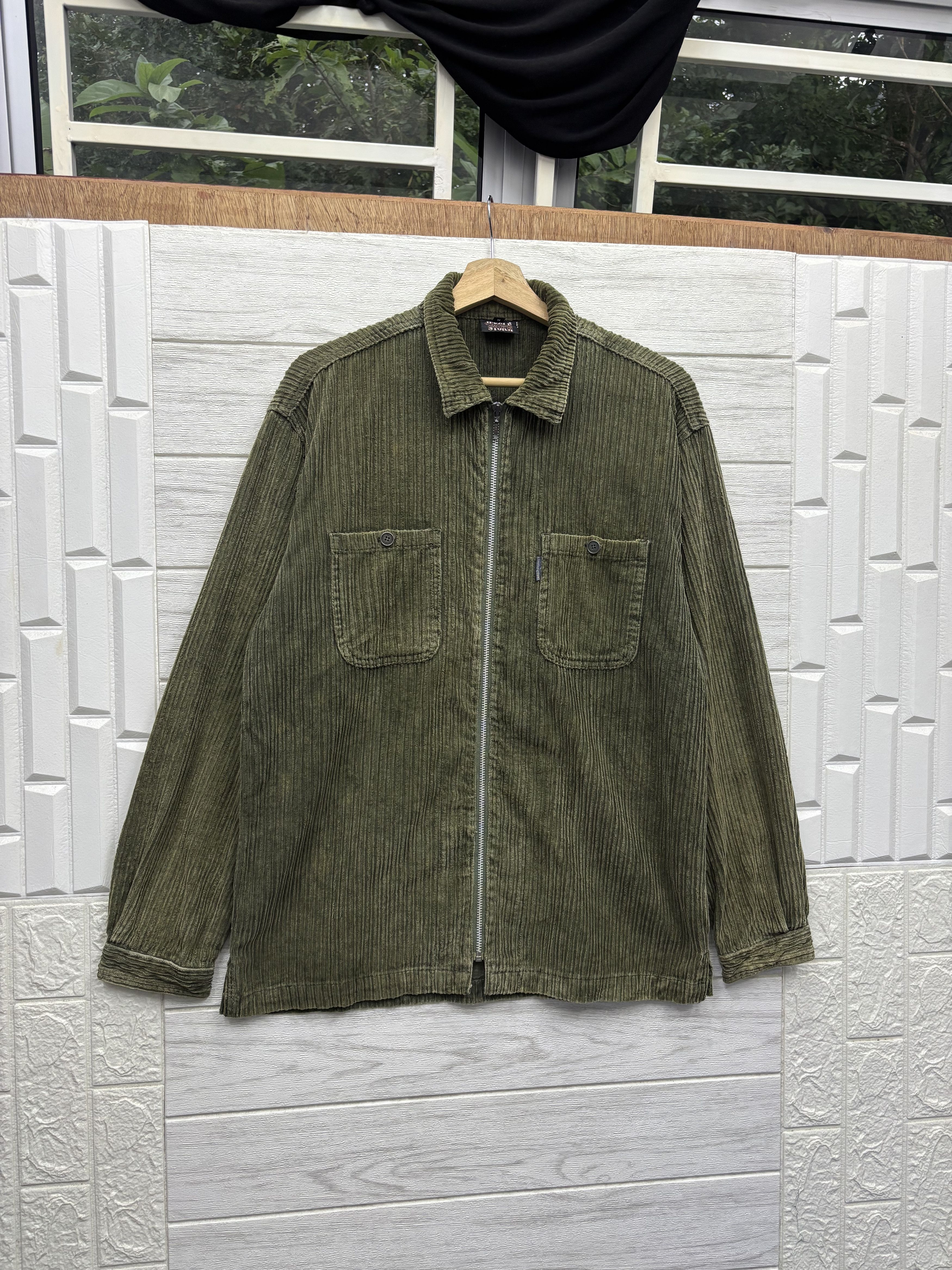 Japanese Brand × Yohji Yamamoto Vintage Japanese Brand Jungle Storm Zipper Shirt Jacket Size US M / EU 48-50 / 2 - 3 Thumbnail