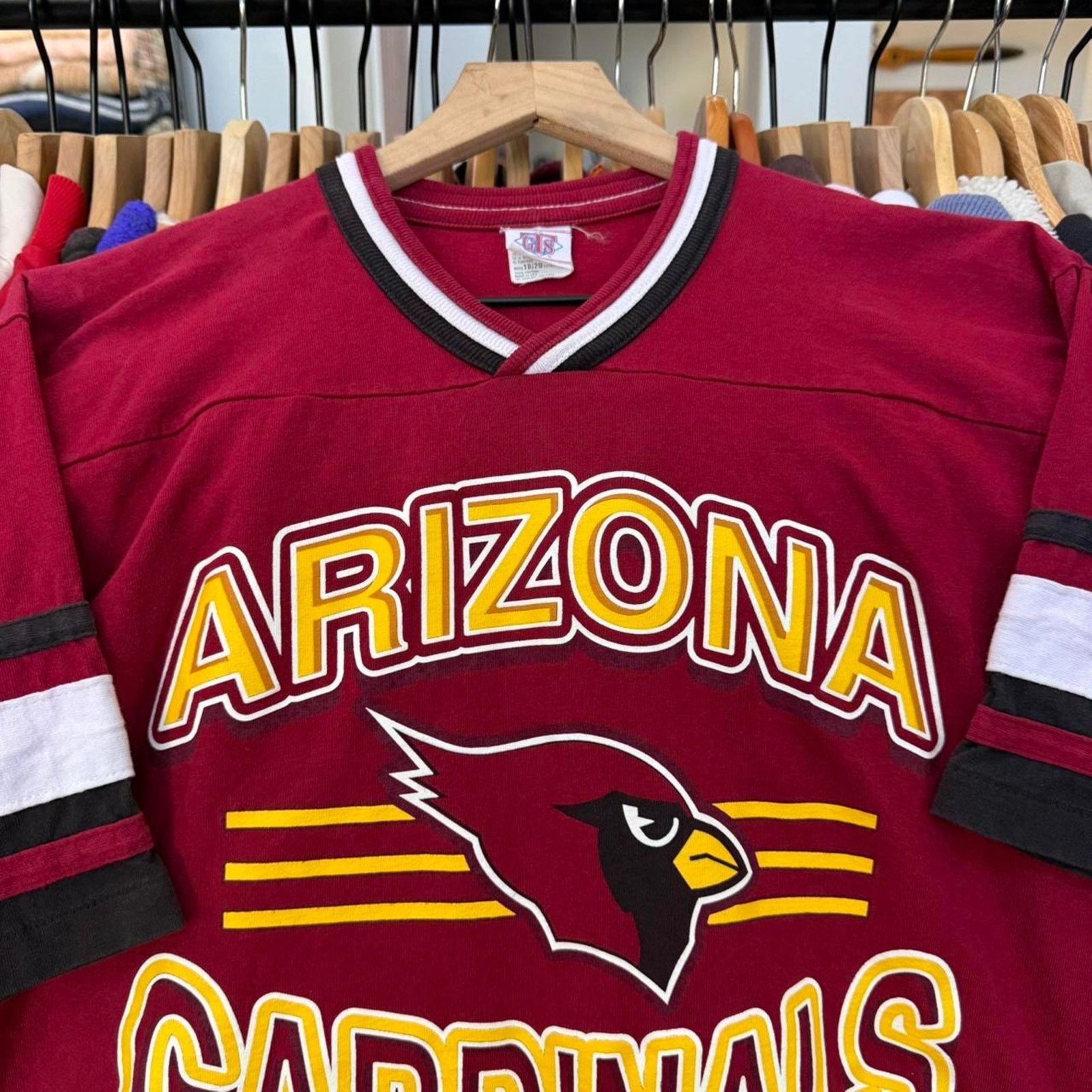 Other Vintage 80s Boys Arizona Cardinals Football T-Shirt Size US M / EU 48-50 / 2 - 2 Thumbnail