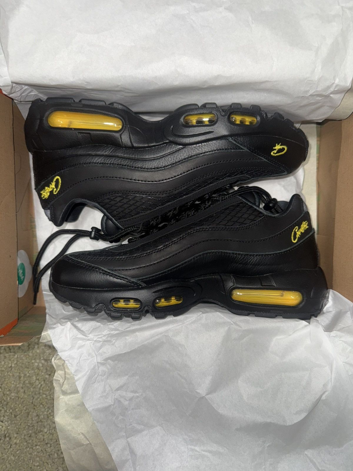 Nike airmax 95 corteiz honey black