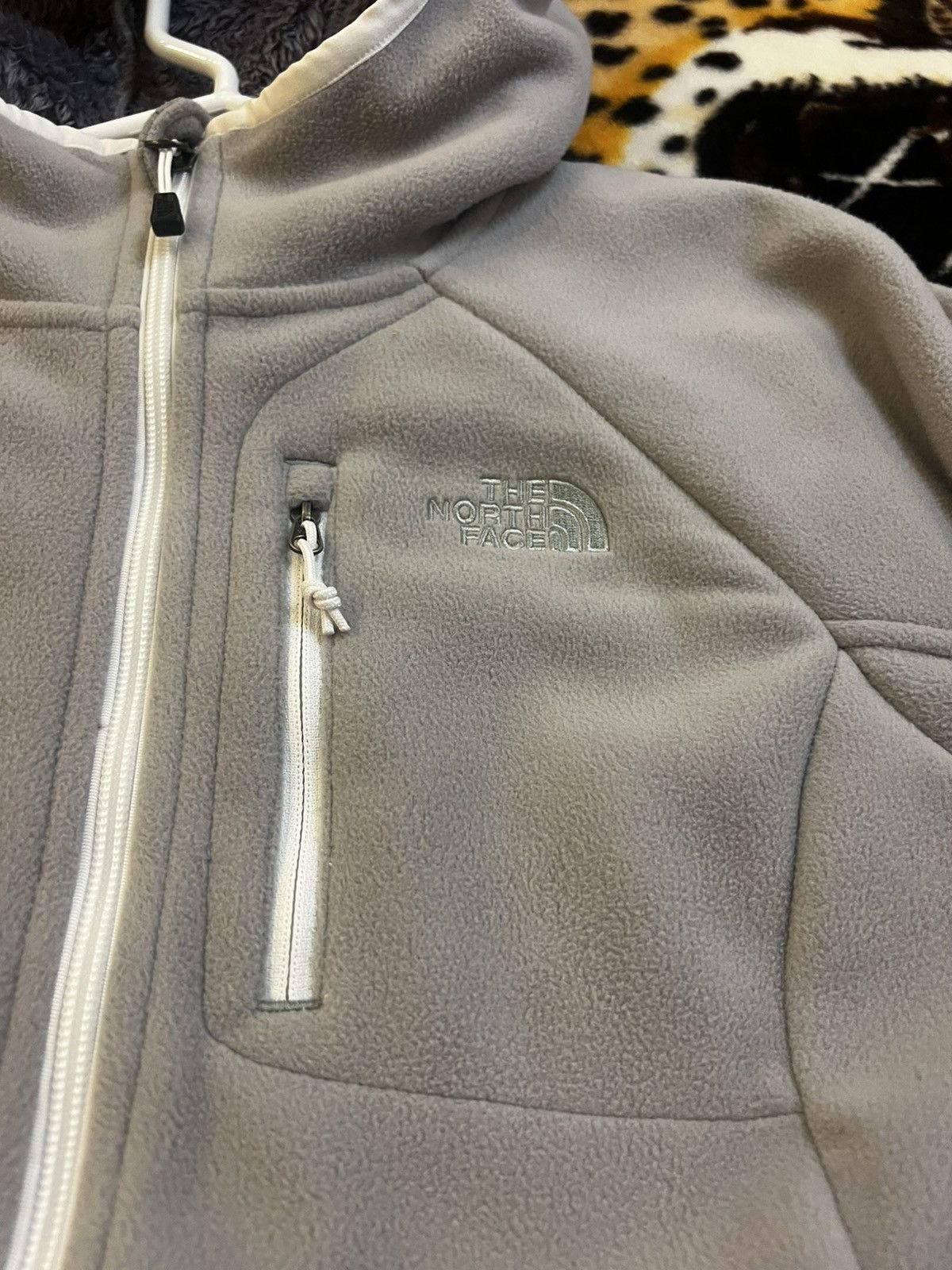 The North Face The North Face WINDWALL 2 Metallic Grey Hooded Fleece Jacket Size M / US 6-8 / IT 42-44 - 2 Thumbnail