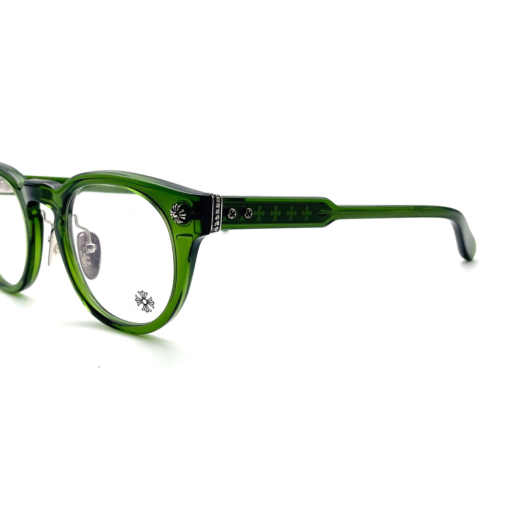 Chrome Hearts Chrome Hearts DINGALONGLINGLONG DOLV Glasses Frame Size ONE SIZE - 4 Thumbnail