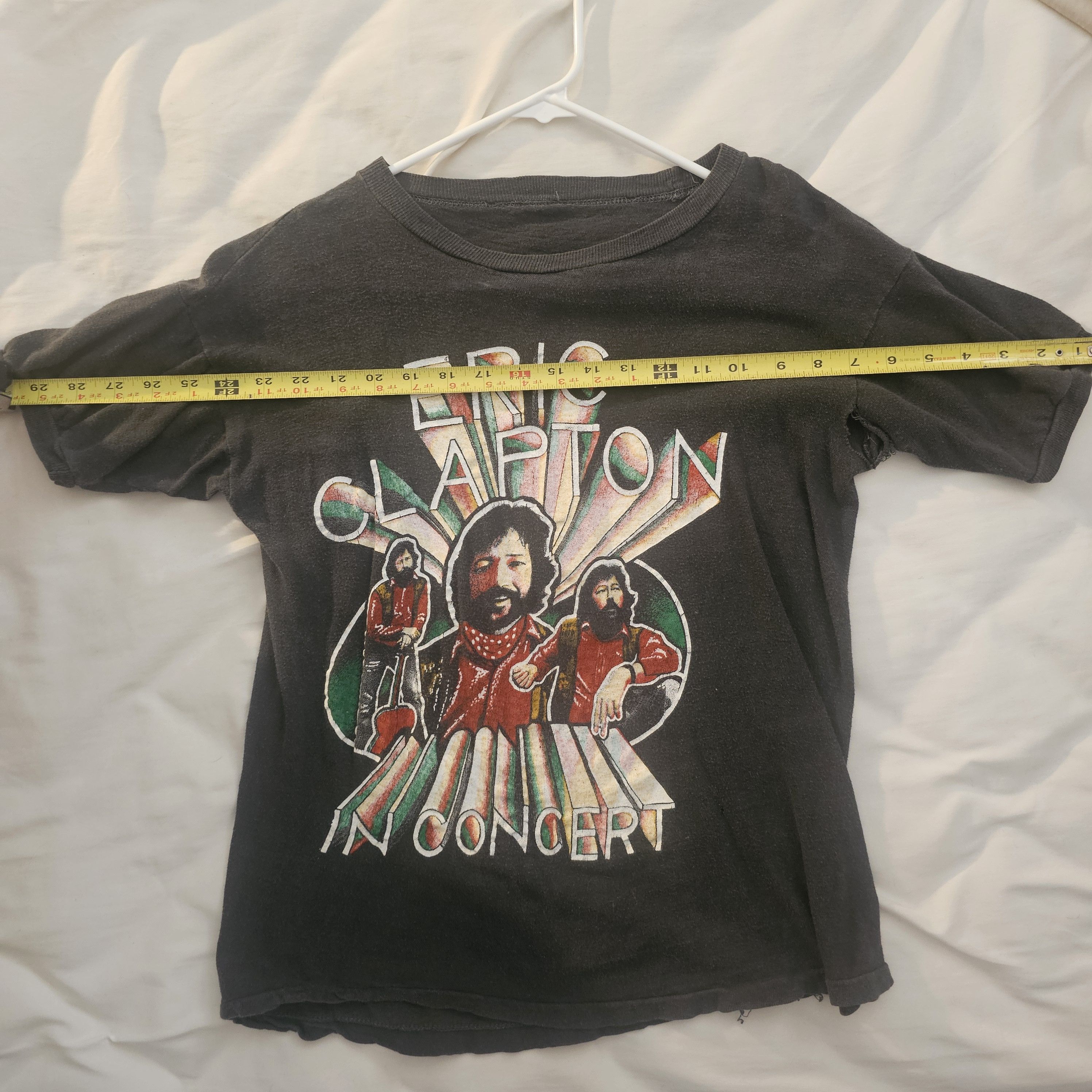 Vintage Vintage Eric Clapton In Concert T-Shirt Size US XS / EU 42 / 0 - 4 Thumbnail