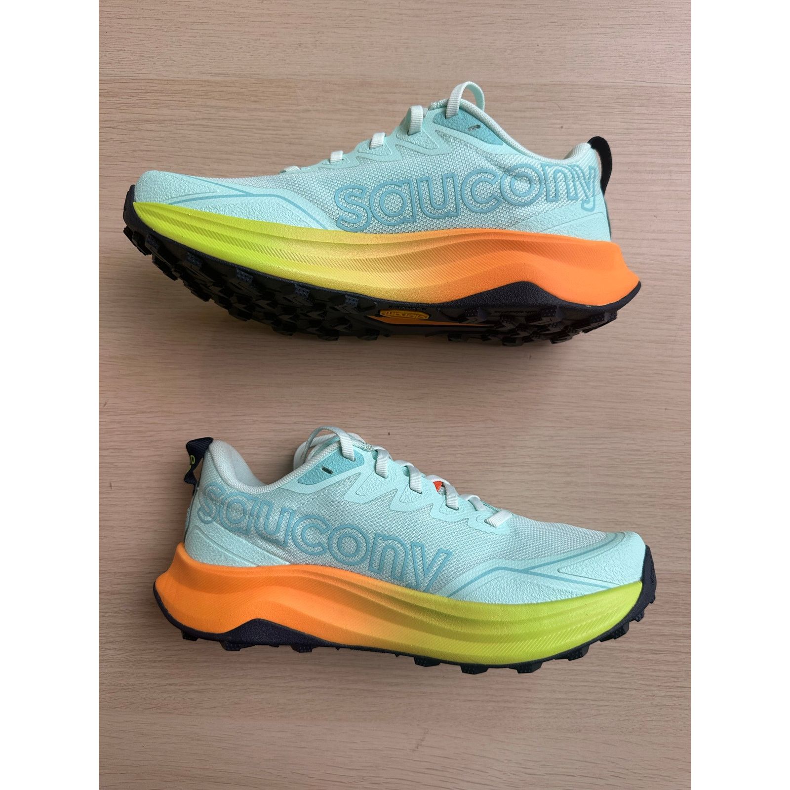 Saucony Saucony Peregrine 16 Blue Running Sneaker -New Sample -7.5 W Size US 7.5 / IT 37.5 - 3 Thumbnail