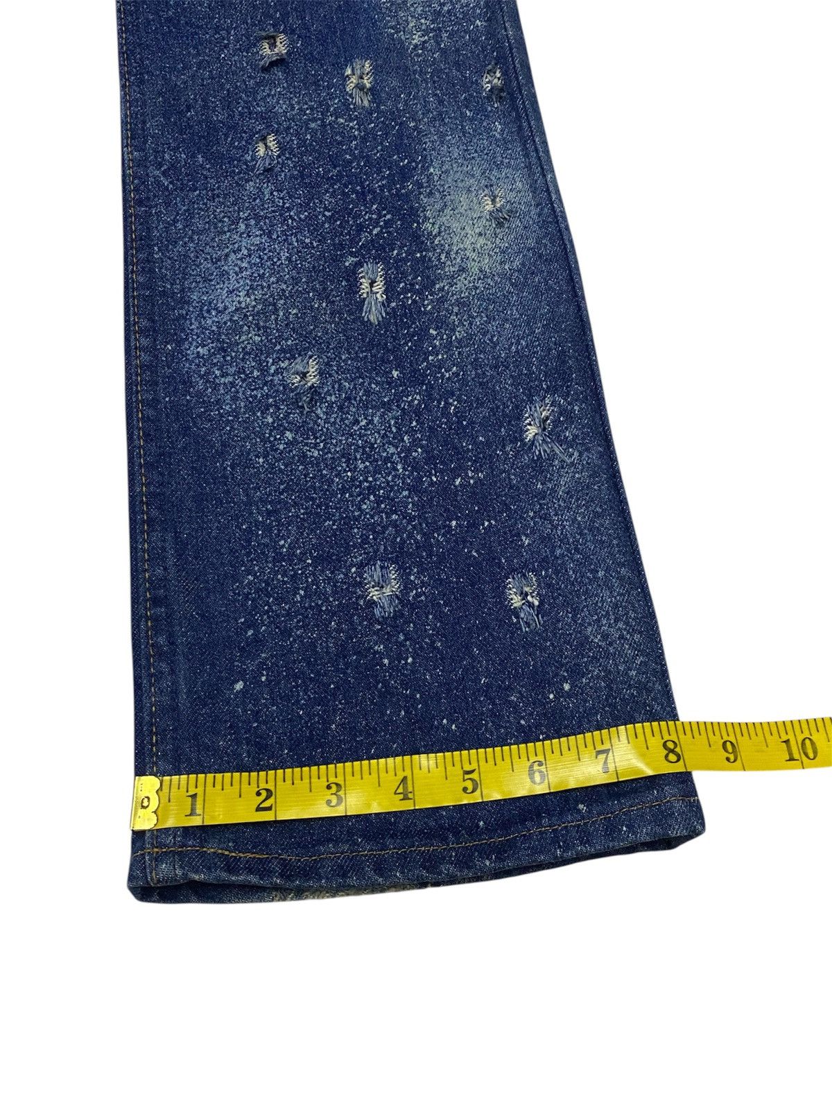 Levi's Vintage 80s Levi’s Galactic Wash Distressed Denim Pants Size US 28 / EU 44 - 21 Thumbnail