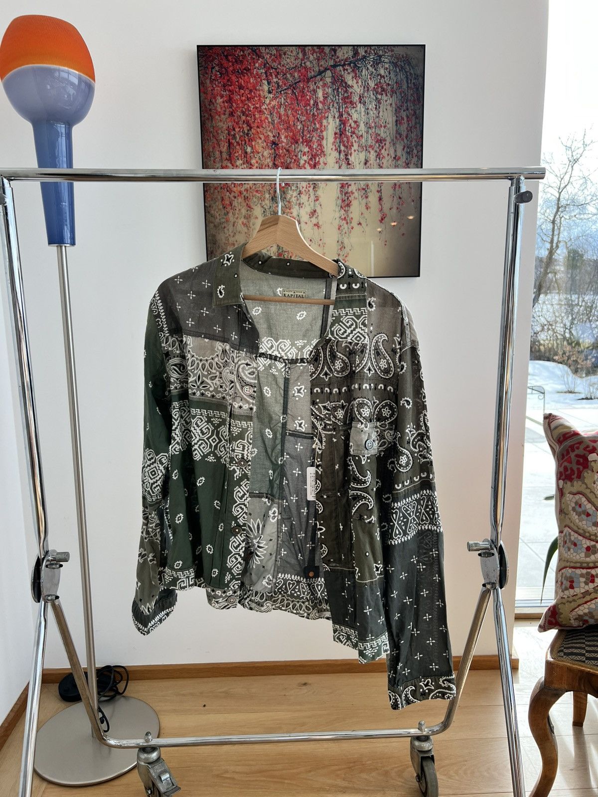 Kapital Kapital Patchwork Bandana Print shirt Size US XL / EU 56 / 4 - 1 Thumbnail