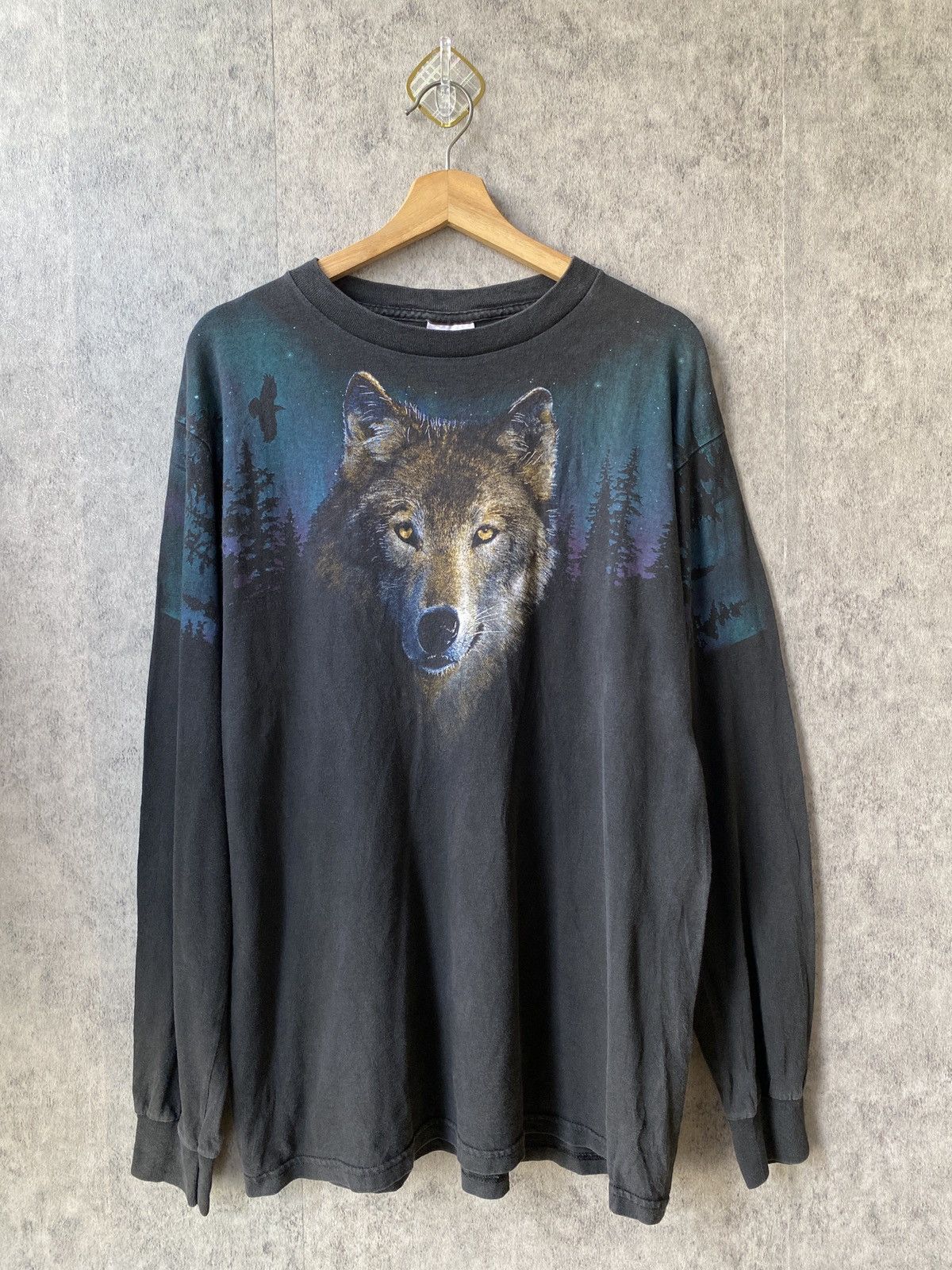 Habitat × Vintage Vintage 90’s Animal Tee Habitat Long Sleeves Size US L / EU 52-54 / 3 - 1 Thumbnail