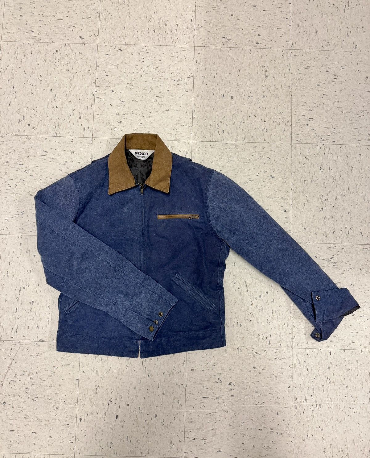 Other Patina XS Men’s Blue and Brown Work Jacket Size US XS / EU 42 / 0 - 3 Thumbnail