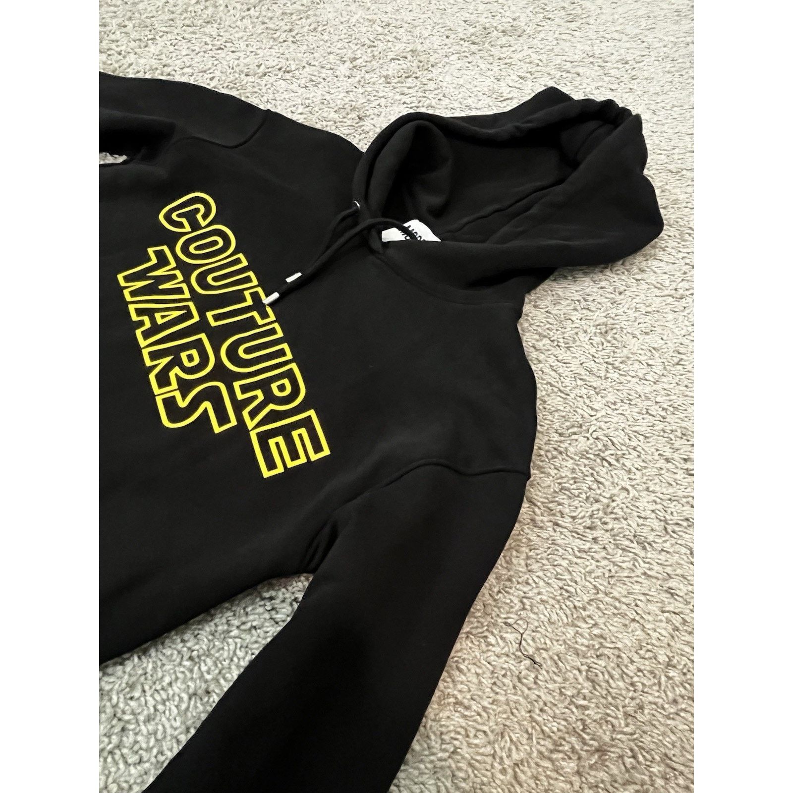 Moschino Moschino Couture Wars Hoodie W US 4 Black Star Wars Longline Size S / US 4 / IT 40 - 12 Thumbnail