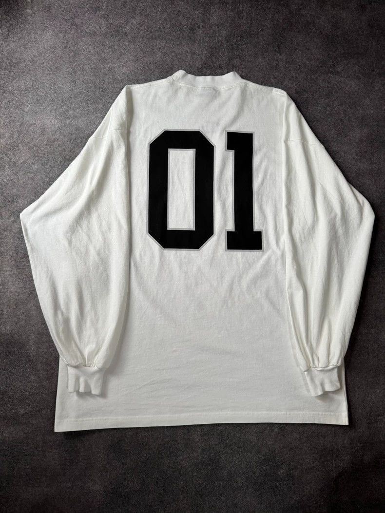 Balenciaga Balenciaga Vintage Balenciaga Basketball Jersey White Colo Size US M / EU 48-50 / 2 - 2 Thumbnail
