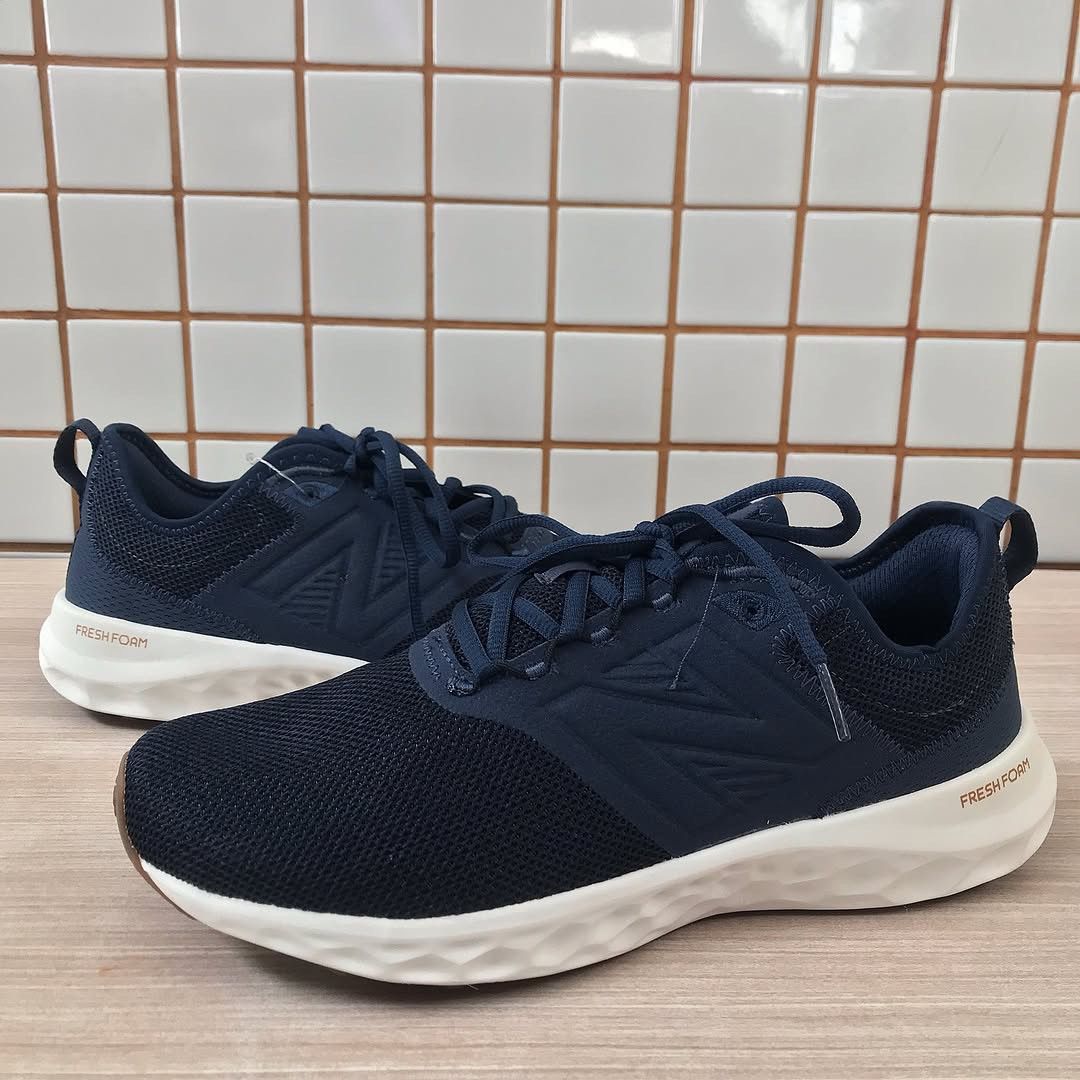 New Balance Fresh Foam Navy Blue New Balance Men's Fresh