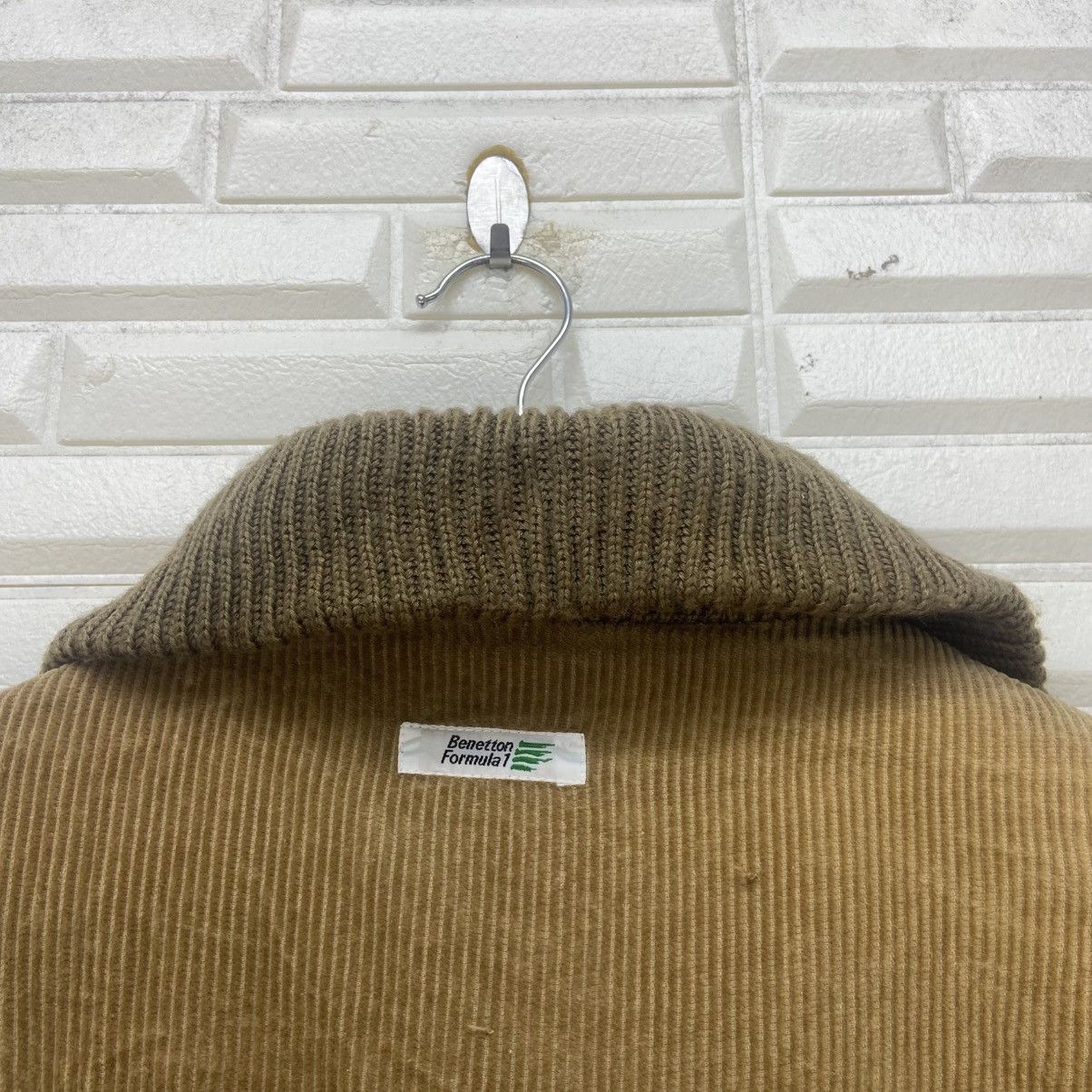 Benetton Vintage Benetton Formula 1 Racing Team Corduroy Jacket Size US M / EU 48-50 / 2 - 17 Thumbnail