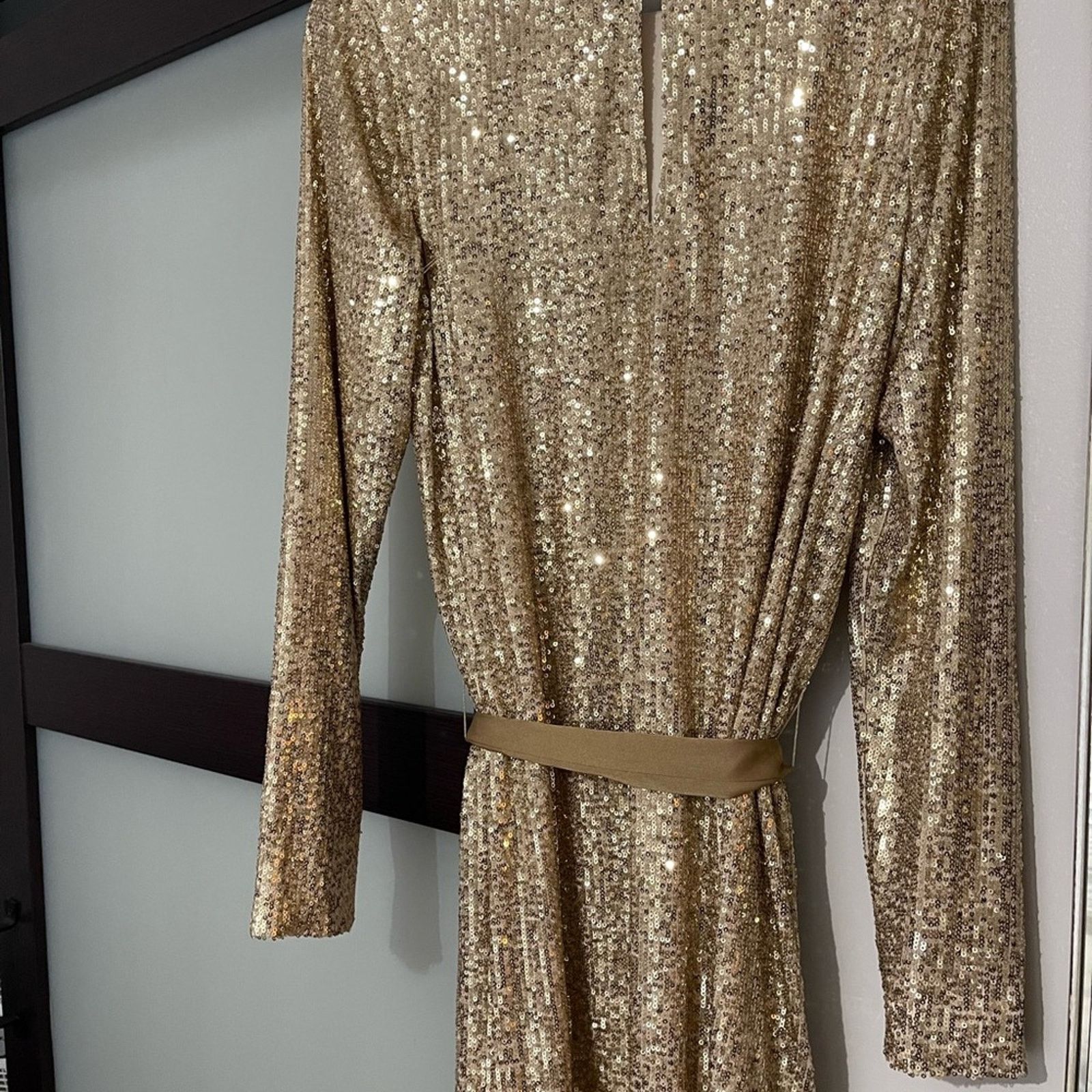 Ramy brook gold sequin dress gorgeous!!