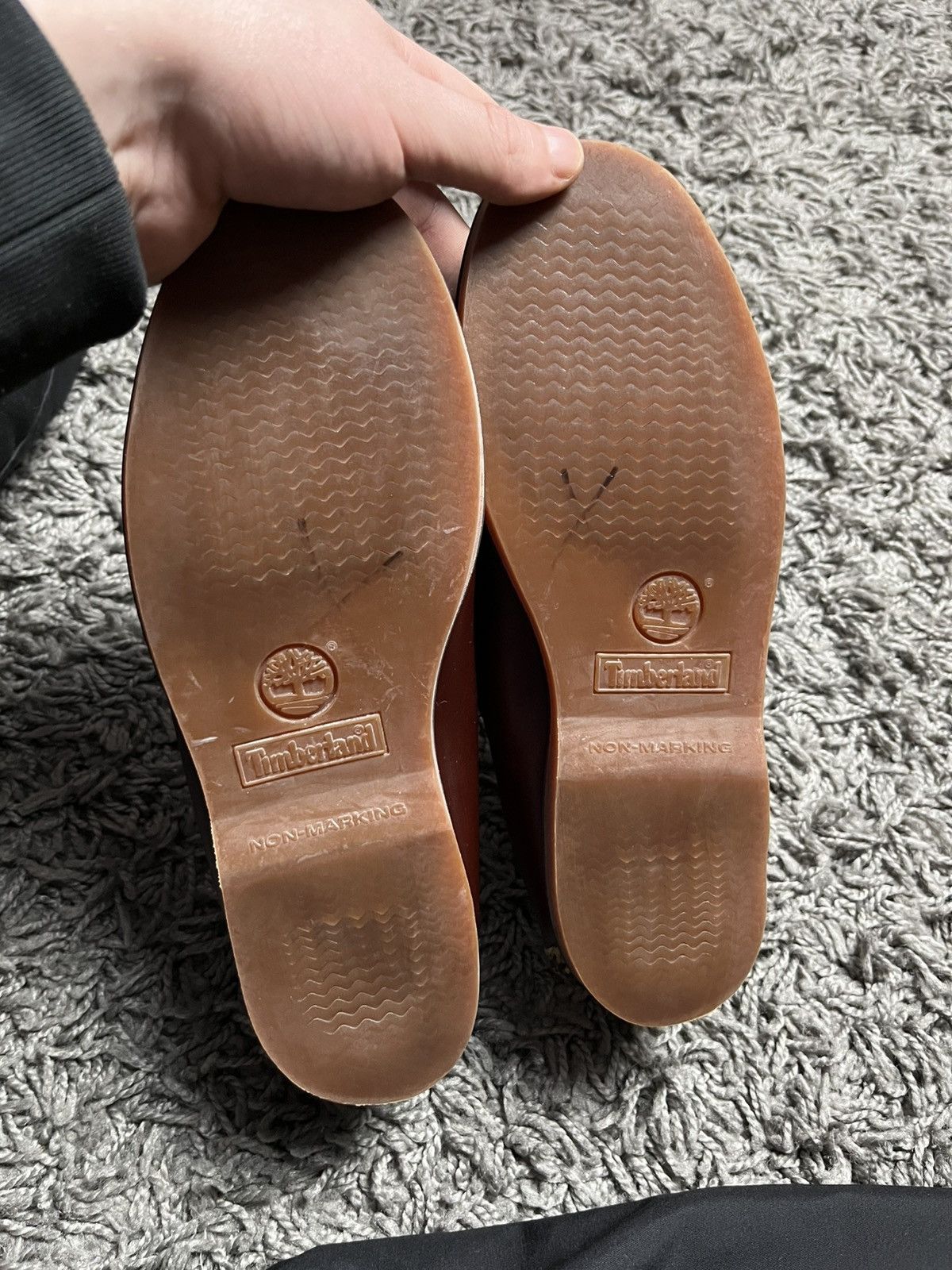 Timberland Timberland Classic 2-Eye Leather Boat Shoes Burgundy 39.5 Size US 6.5 / EU 39-40 - 7 Thumbnail