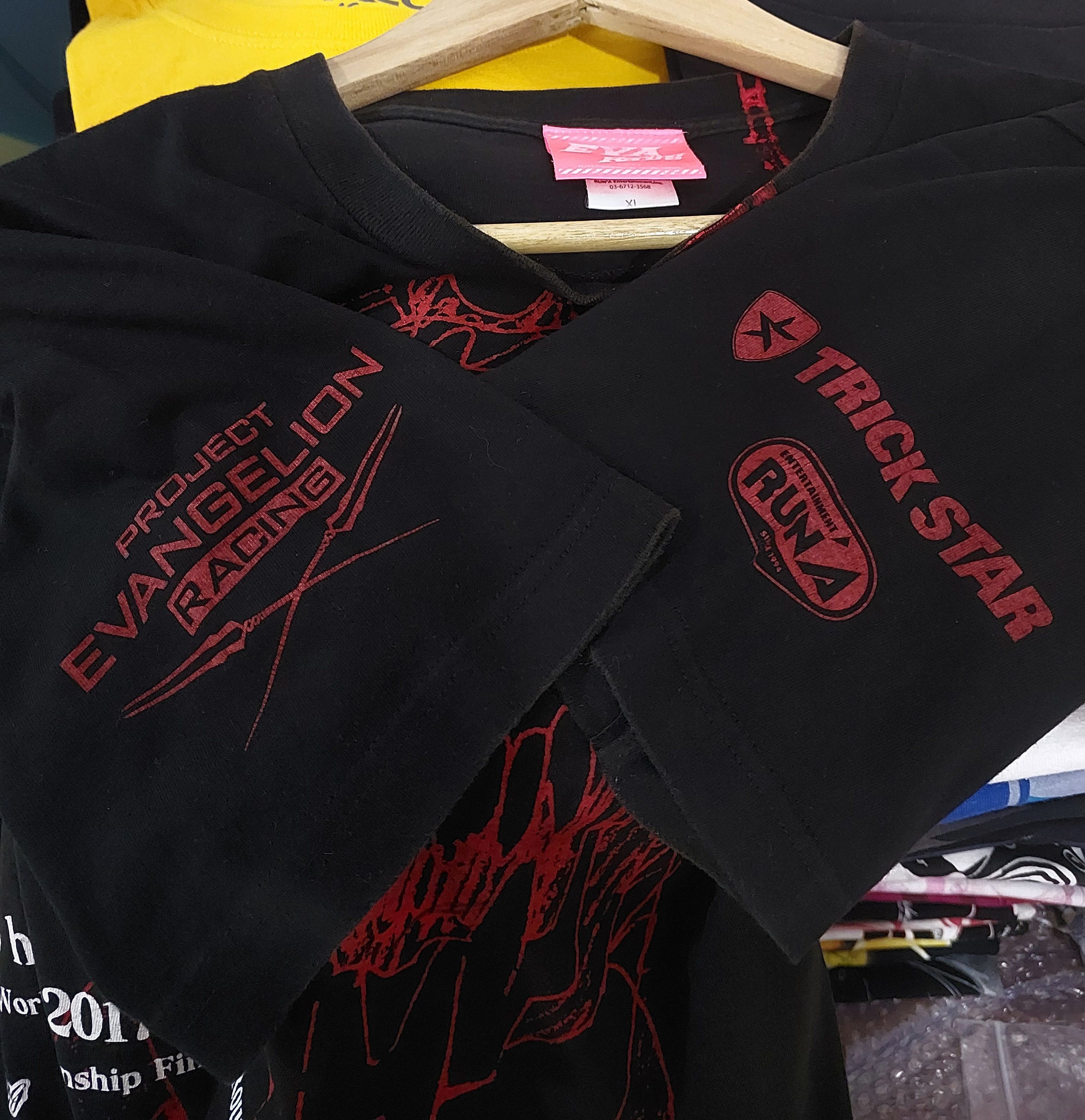 Anime NEON GENESIS EVANGELION ANIME EVA RACING 2017 TSHIRT Size US XL / EU 56 / 4 - 3 Thumbnail