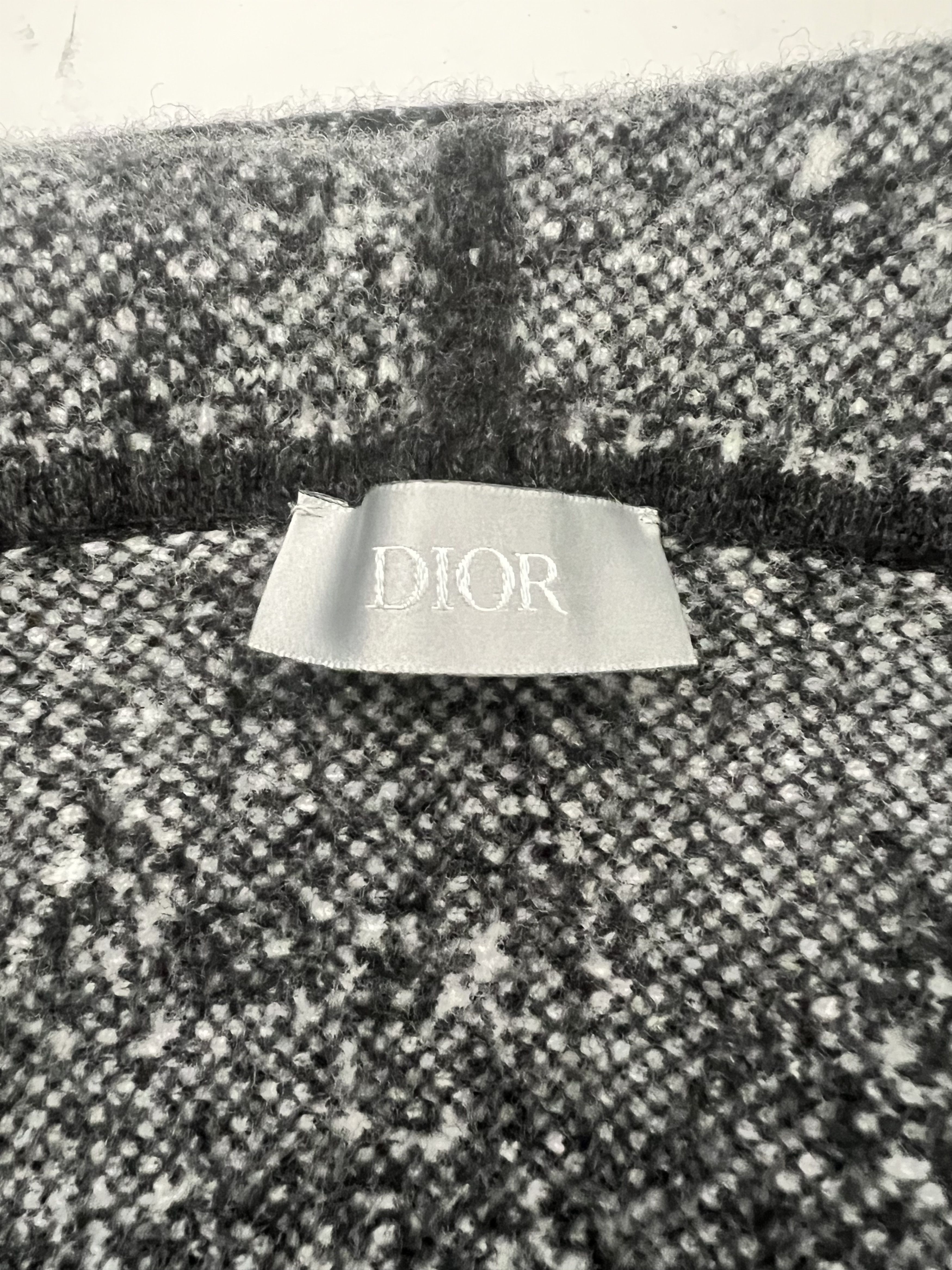 Dior Dior Wool Cardigan With Hood Size US XL / EU 56 / 4 - 12 Thumbnail
