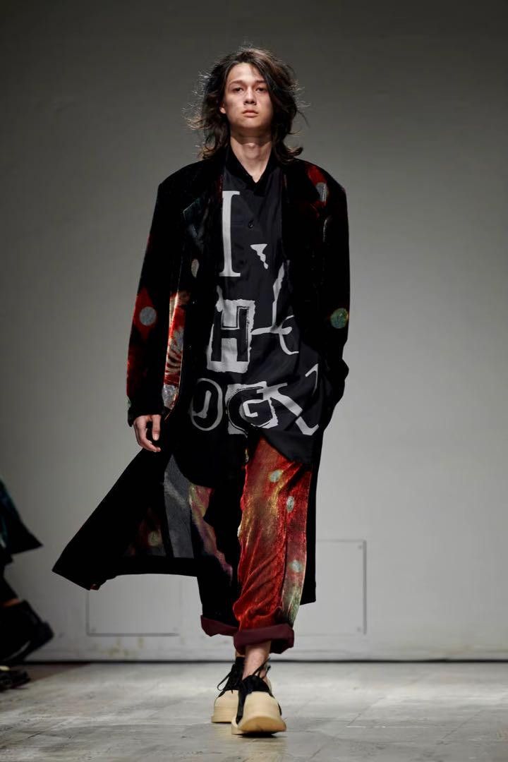 Yohji Yamamoto yohji yamamoto pour homme 23ss VELVET COAT | Grailed