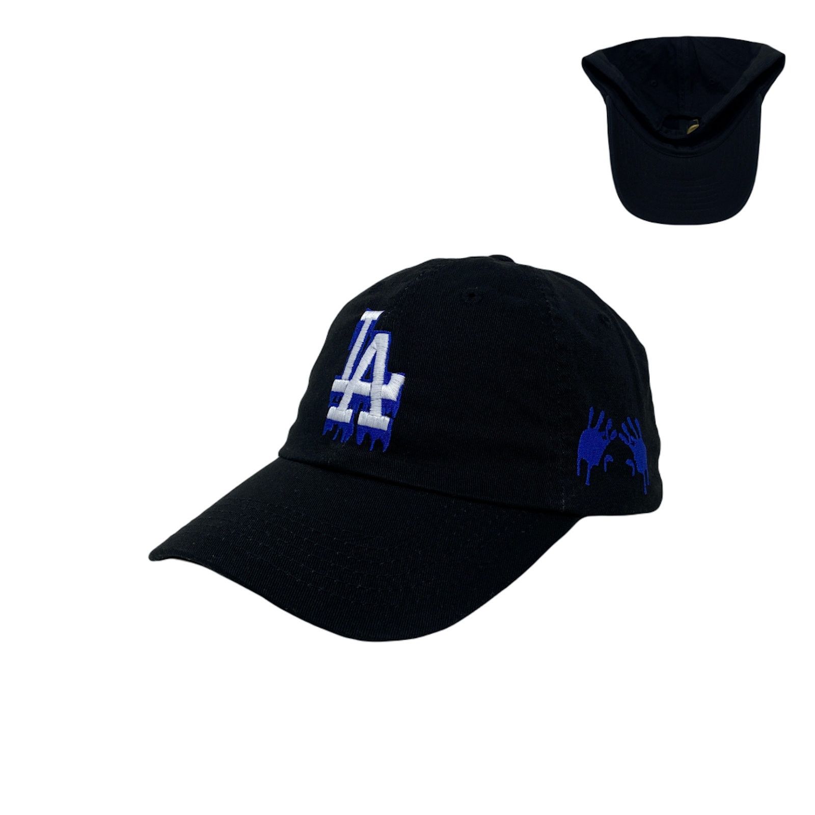 Other Los Angeles LA Drip Bloody Hands Halloween Slouch Dad Hat Size ONE SIZE - 1 Thumbnail