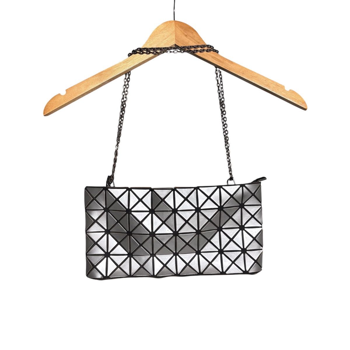 Issey Miyake Bao Bao Issey Miyake Silver Handle Bag / Pouch Bag Y2K Size ONE SIZE - 1 Thumbnail