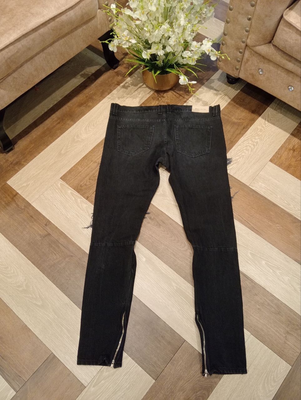 Golden Denim GOLDEN DENIM ANKLE ZIP JEANS - SIZE 36 Size US 36 / EU 52 - 12 Thumbnail