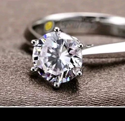 Other White Sapphire Stainless Steel Lady's Size 6 Size ONE SIZE - 1 Thumbnail
