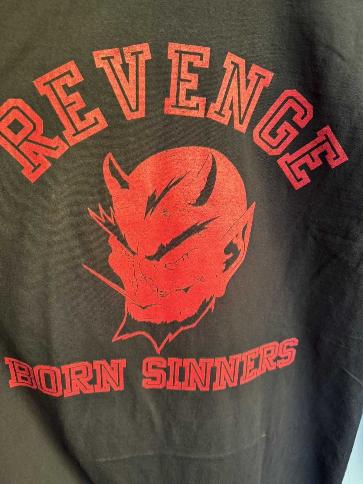 Revenge Revenge Born Sinners Long Sleeve Tee Black Size US M / EU 48-50 / 2 - 3 Thumbnail
