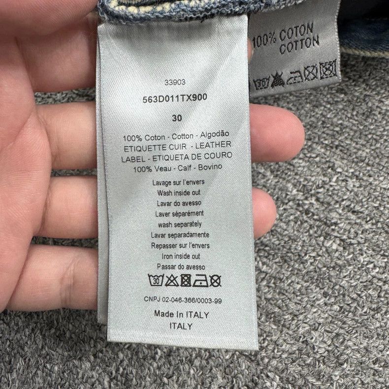 Dior Dior Colorful striped jeans 2505-Nextarrow Size US 30 / EU 46 - 3 Thumbnail