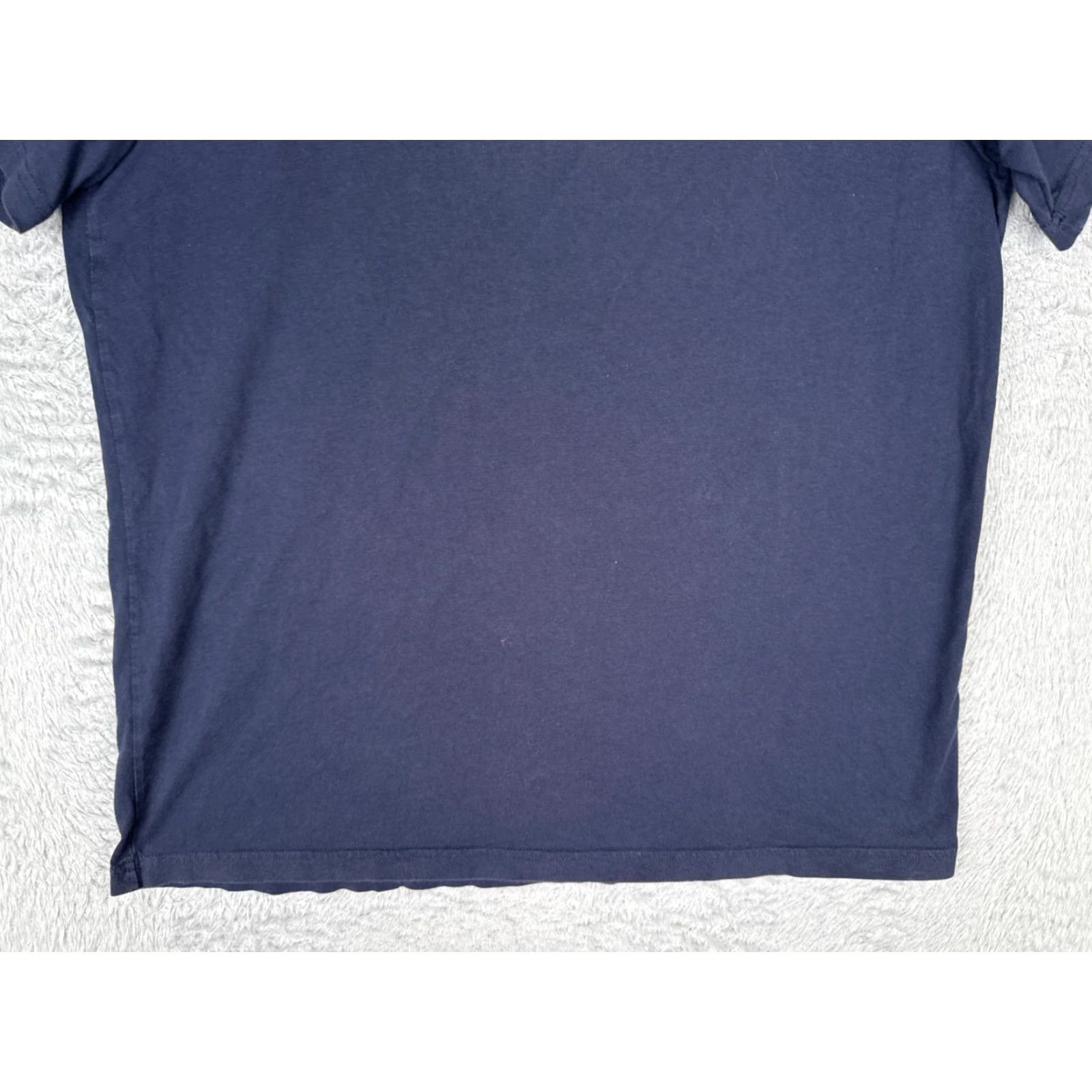 Tommy Hilfiger Tommy Hilfiger Shirt 100% Cotton Adult Large Blue Short Sleeve Crew Neck READ Size US L / EU 52-54 / 3 - 5 Thumbnail