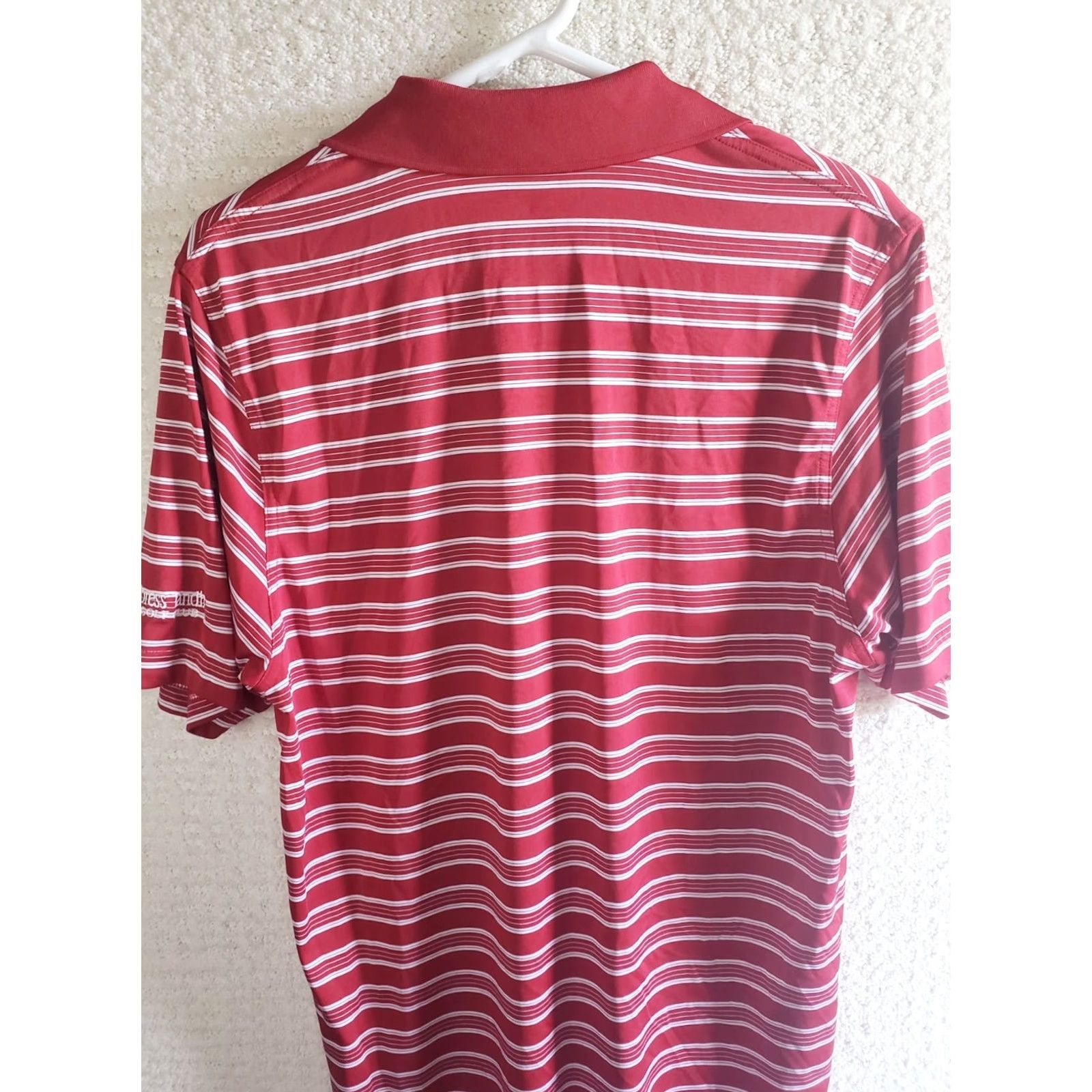 Vintage Ashworth Polo Shirt Red Striped Short Sleeve M Men Golf Pullover Collared Beach Casual Activewear P.. Size US M / EU 48-50 / 2 - 7 Thumbnail