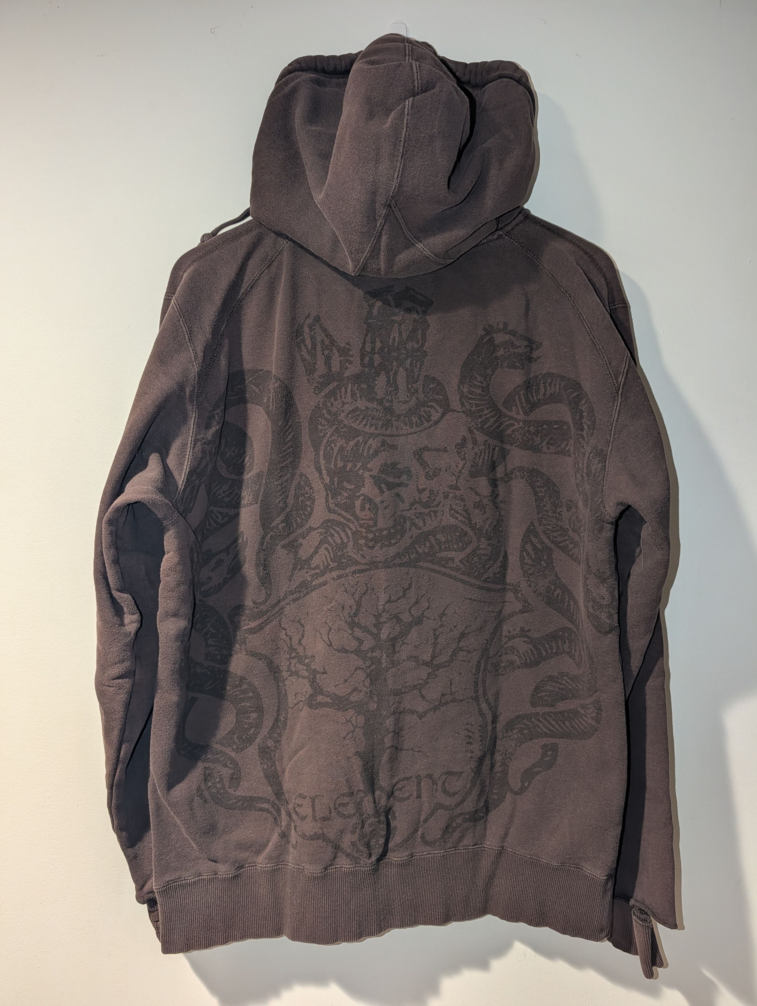 Element Vintage Element Skateboards Big Logo Graphic Zip Up Hoodie Size US L / EU 52-54 / 3 - 1 Thumbnail