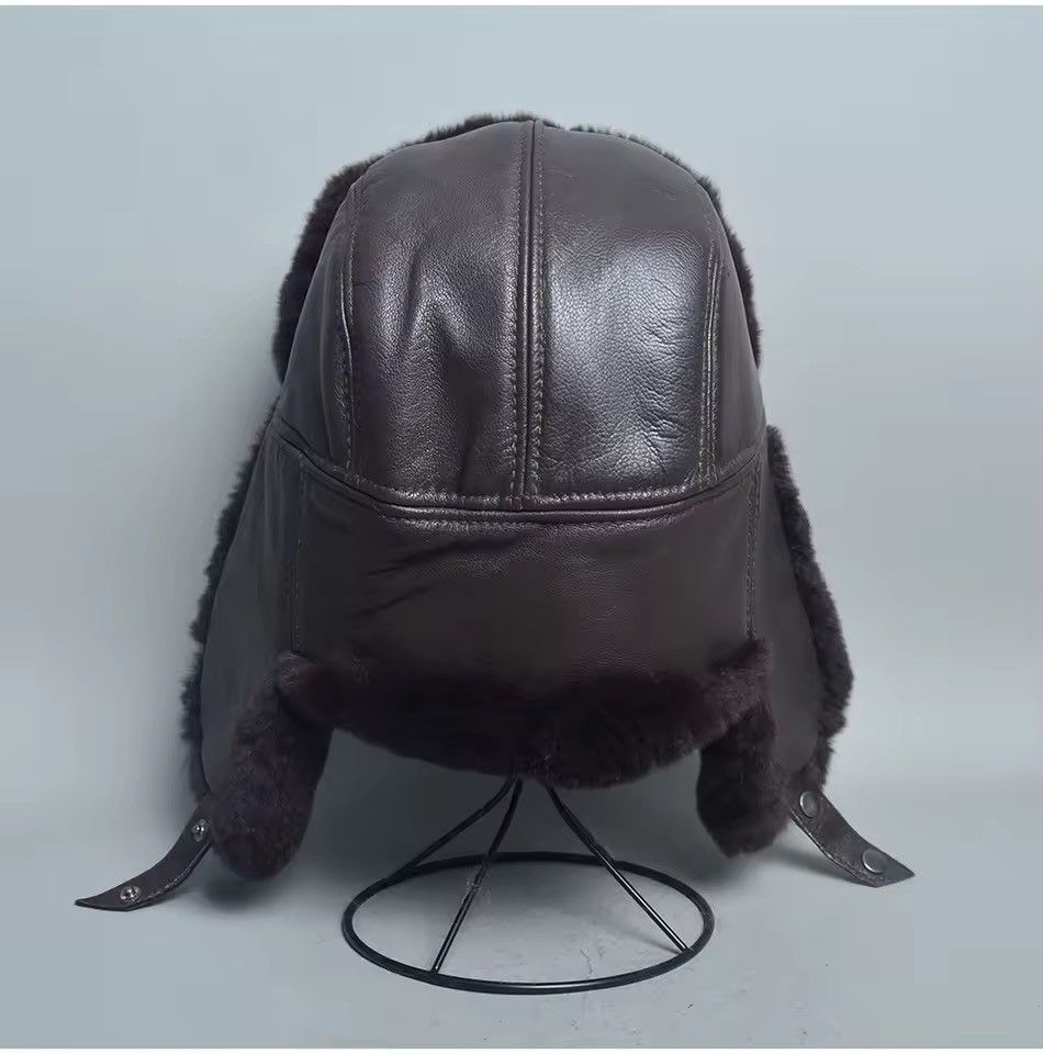 Japanese Brand Unisex RealRabbit Fur Ushanka Trapper Hat Size S Size ONE SIZE - 2 Thumbnail