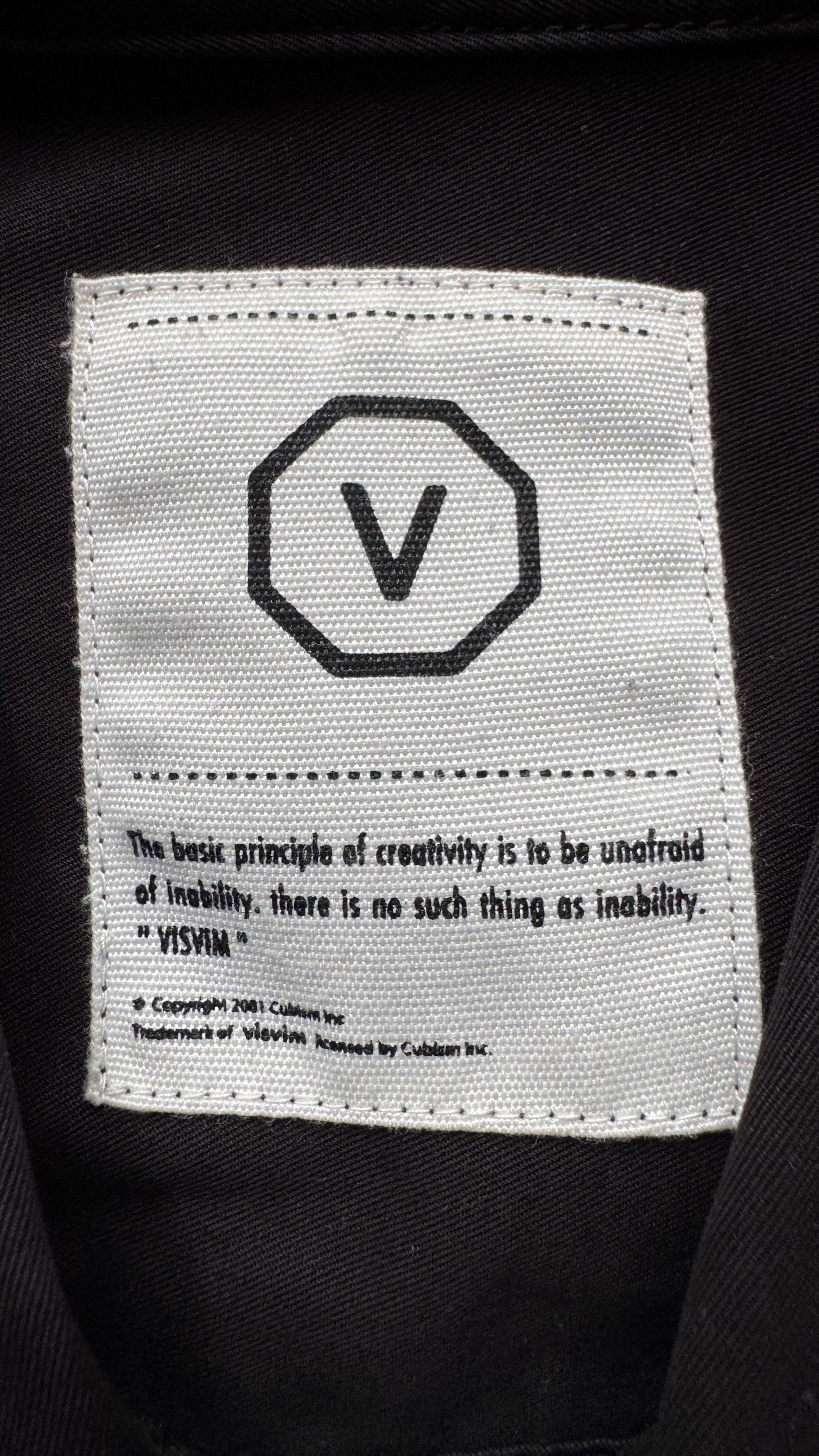 Visvim aa . L . 101 JKT . DEEP BLACK . MADE IN JAPAN Size US L / EU 52-54 / 3 - 8 Thumbnail