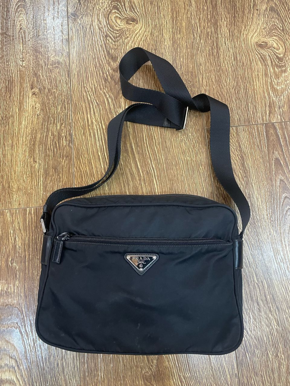 Prada Authentic Prada Tessuto Nyalon Crossbody Bag Size ONE SIZE - 22 Thumbnail