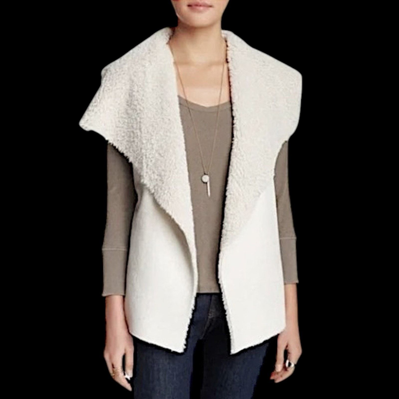 NBDN Nobrandedon Romeo & Juliet Off White Vest Cardigan | Size M Size M / US 6-8 / IT 42-44 - 7 Thumbnail