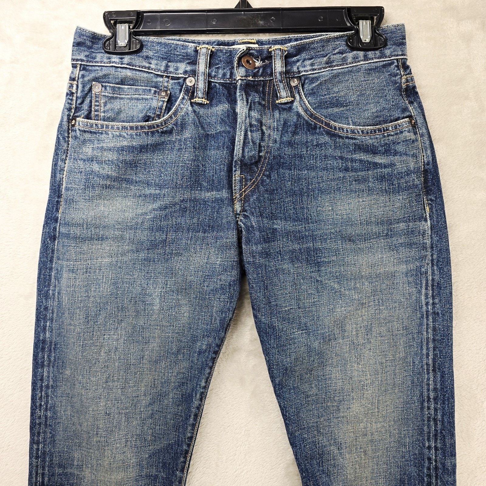Simon Miller Simon Miller Narrow Park Selvedge Japan Denim Jeans 28x29 Size US 28 / EU 44 - 2 Thumbnail