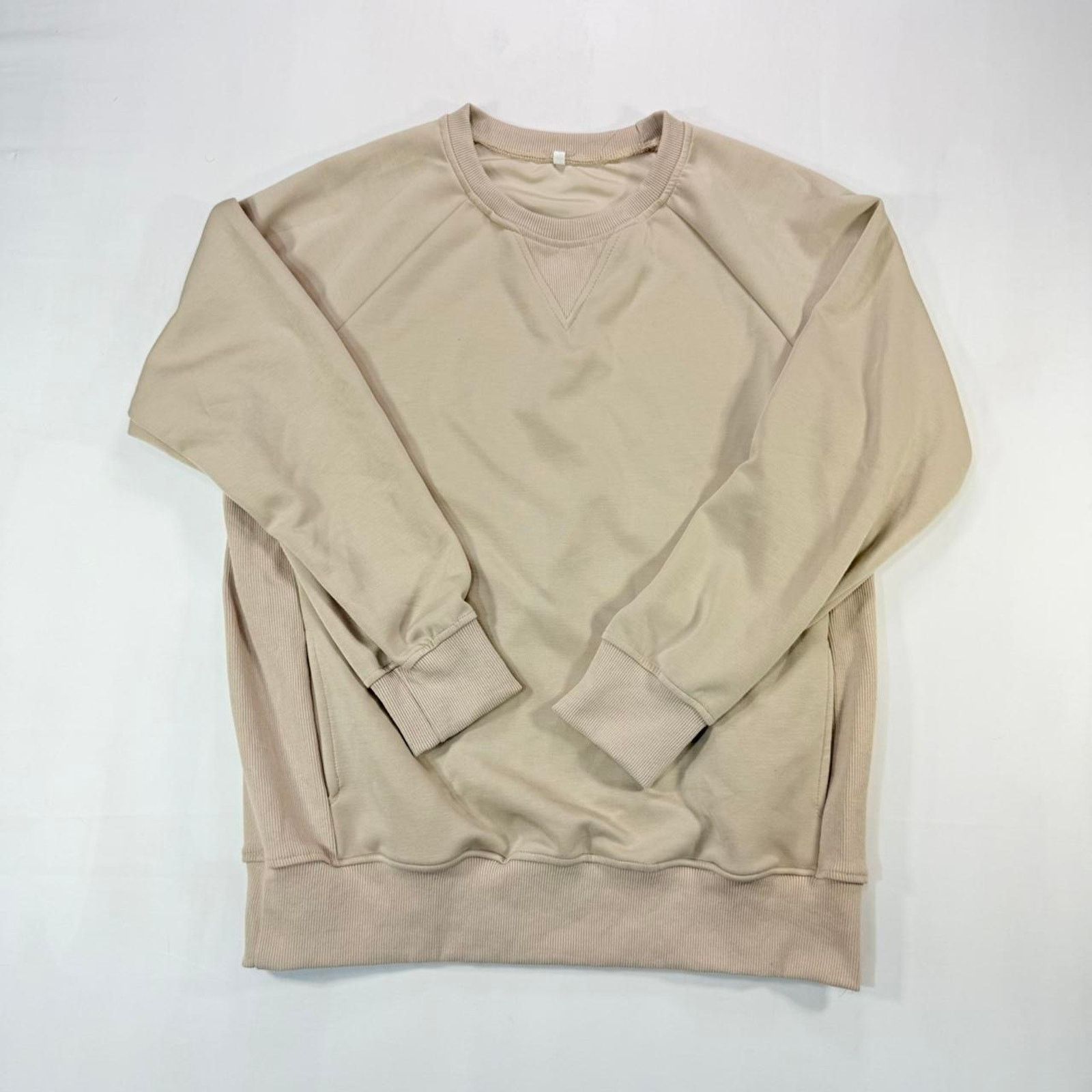 & Other Stories NWT All in Motion Women's Cream Pullover Sweatshirt Sz M Size M / US 6-8 / IT 42-44 - 1 Thumbnail