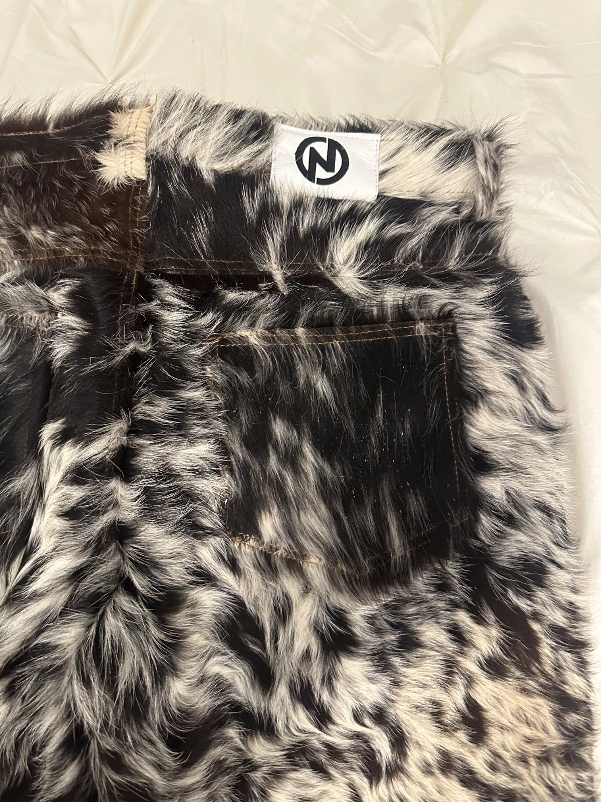 NYRVA Nyrva Men’s Flared Cowhide Jeans Size US 36 / EU 52 - 3 Thumbnail