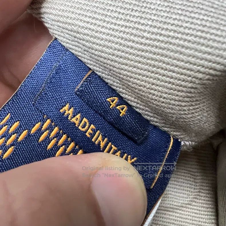 Louis Vuitton Louis Vuitton SS25 full-print embossed aged denim jacket Size US S / EU 44-46 / 1 - 4 Thumbnail