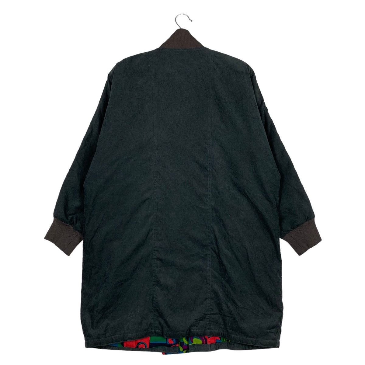 Japanese Brand VALLEY Femme Asymmetrical Duffle Coat #0865-C39 Size M / US 6-8 / IT 42-44 - 7 Thumbnail