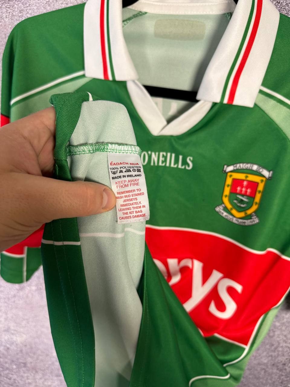 O'Neills × Vintage O'neills Maigh EO Mayo GAA 2004 Home Top Jersey Men's Size US S / EU 44-46 / 1 - 12 Thumbnail