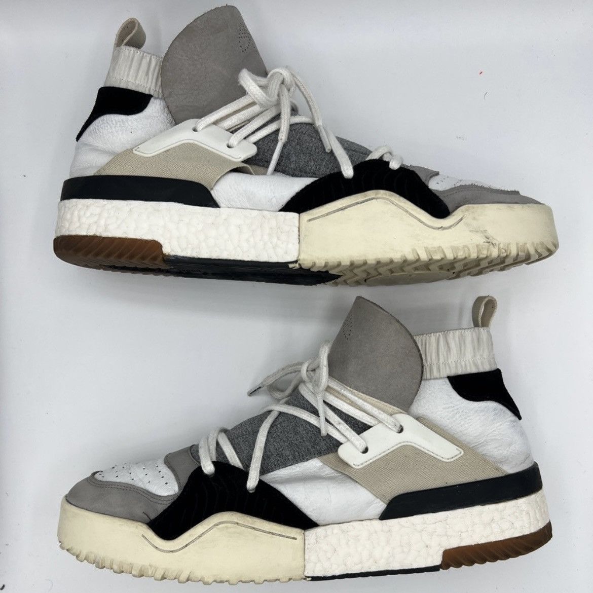Adidas × Alexander Wang ADIDAS x Alexander WANG x AW BBALL x BOOST Sneakers / Shoes Size US 12.5 / EU 45-46 - 2 Thumbnail