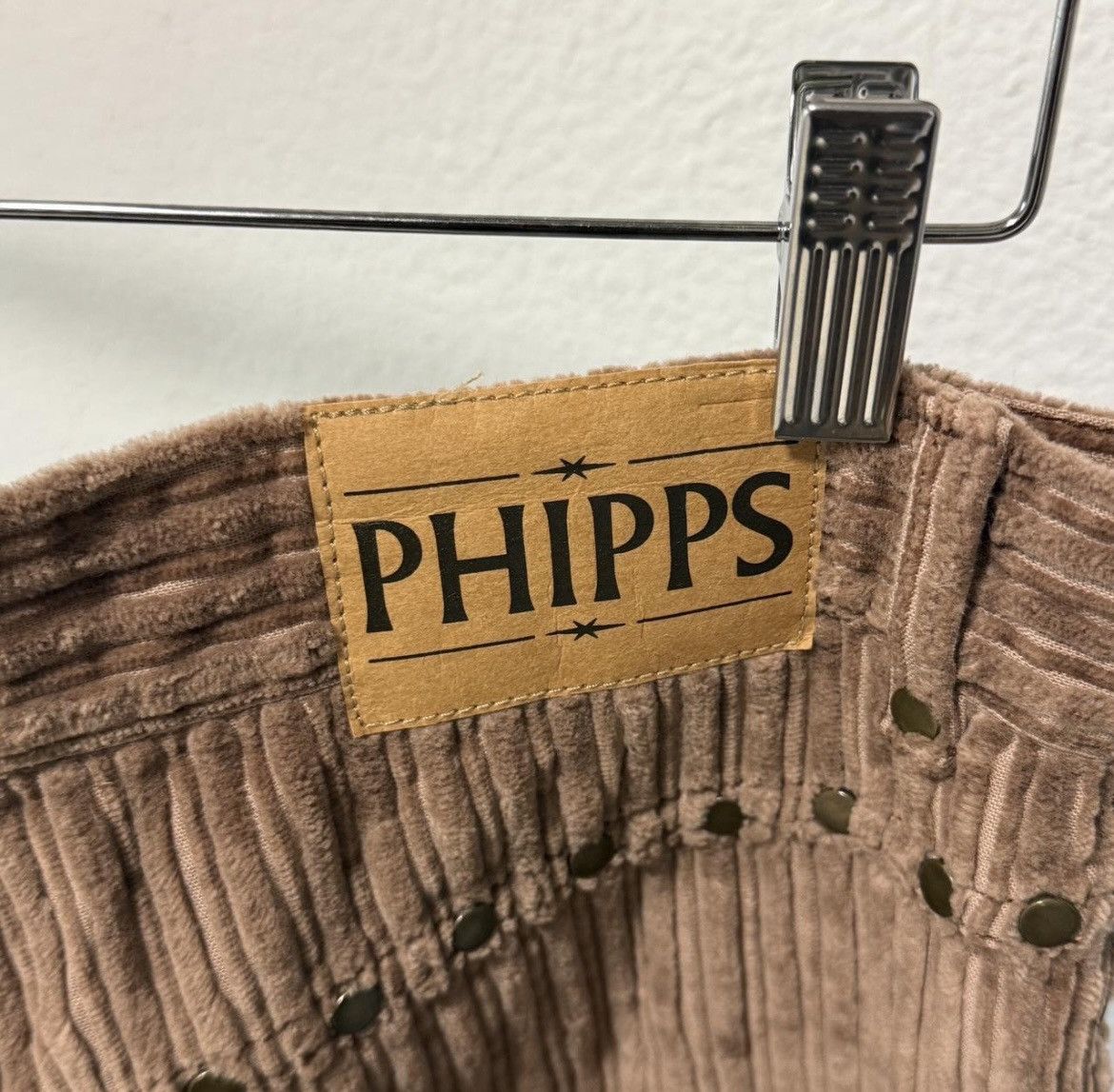 Phipps Phipps Wide Whale Corduroy Studded Size US 34 / EU 50 - 4 Thumbnail