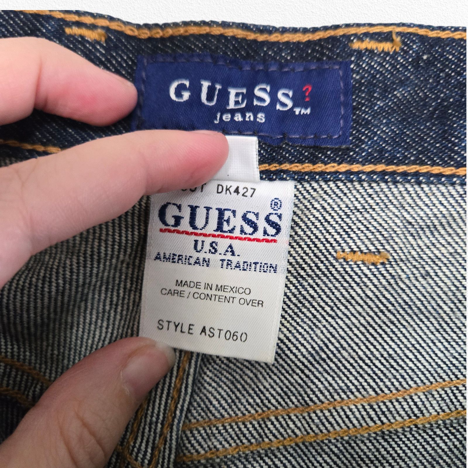 Guess Vintage 90s GUESS Bootcut Denim Jeans Size 31 Size 31" - 6 Thumbnail