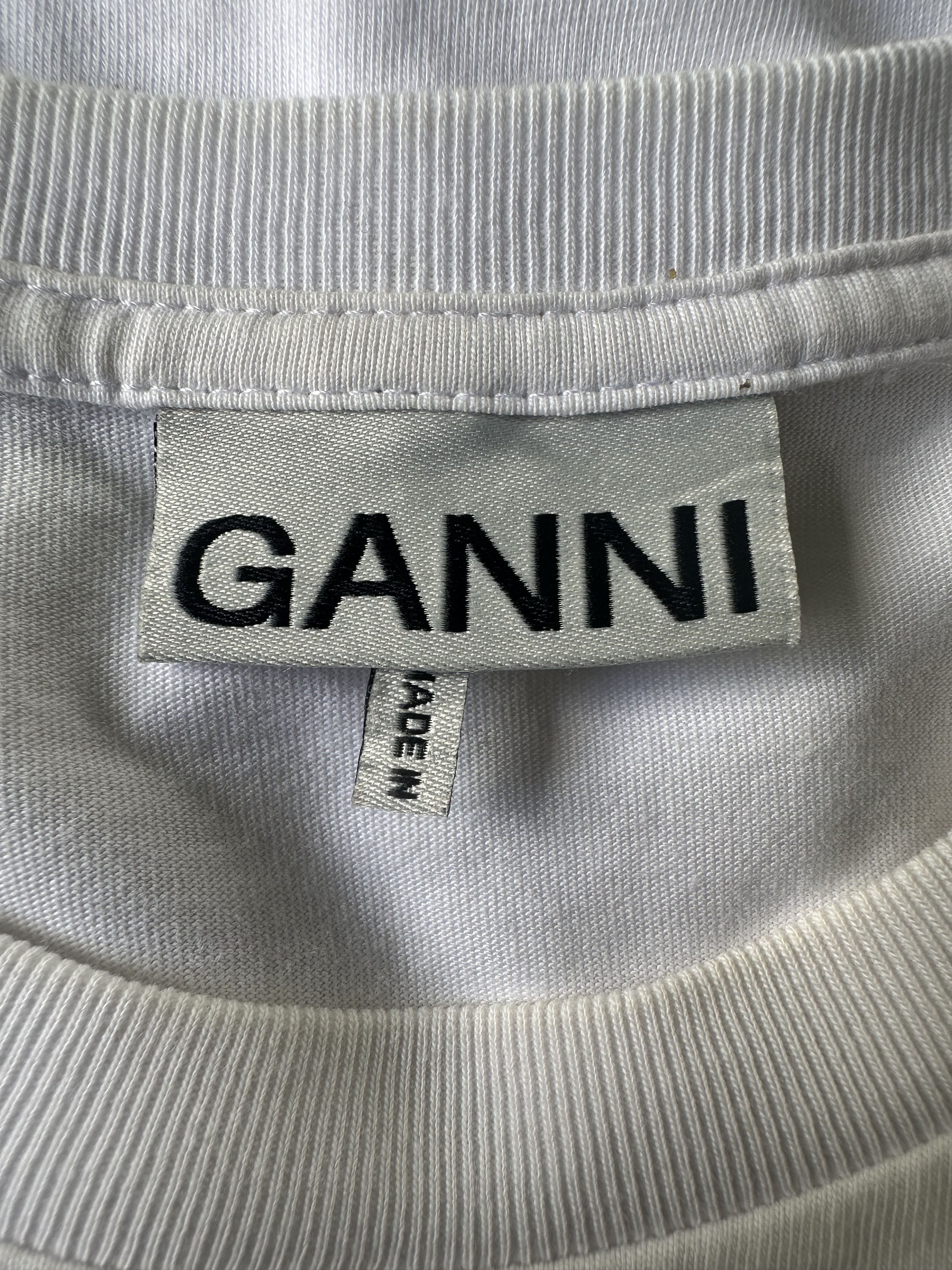 Ganni Ganni Have A Nice Day Please Recycle Size XXS / US 00 / IT 34 - 4 Thumbnail