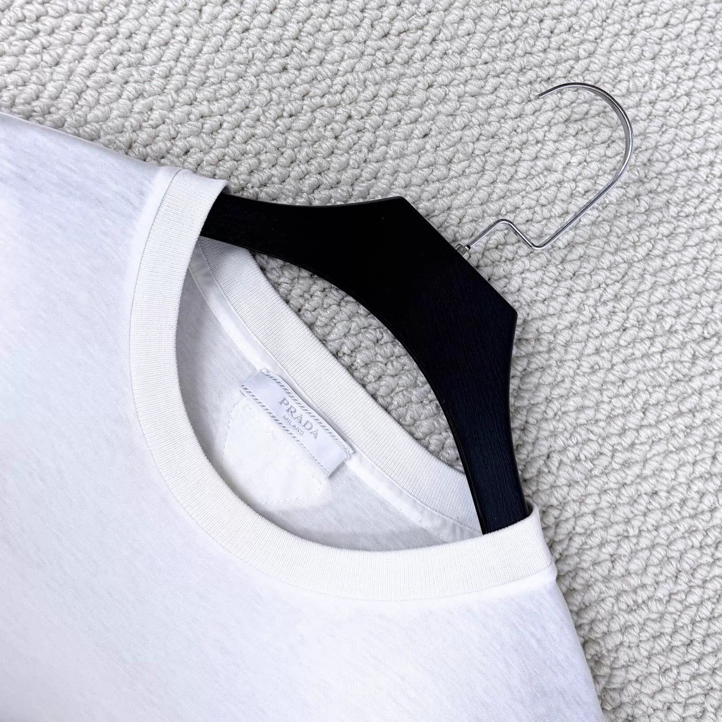 Prada Prada White Back Embossed Tri Logo Short Unisex XL Size XL / US 12-14 / IT 48-50 - 3 Thumbnail