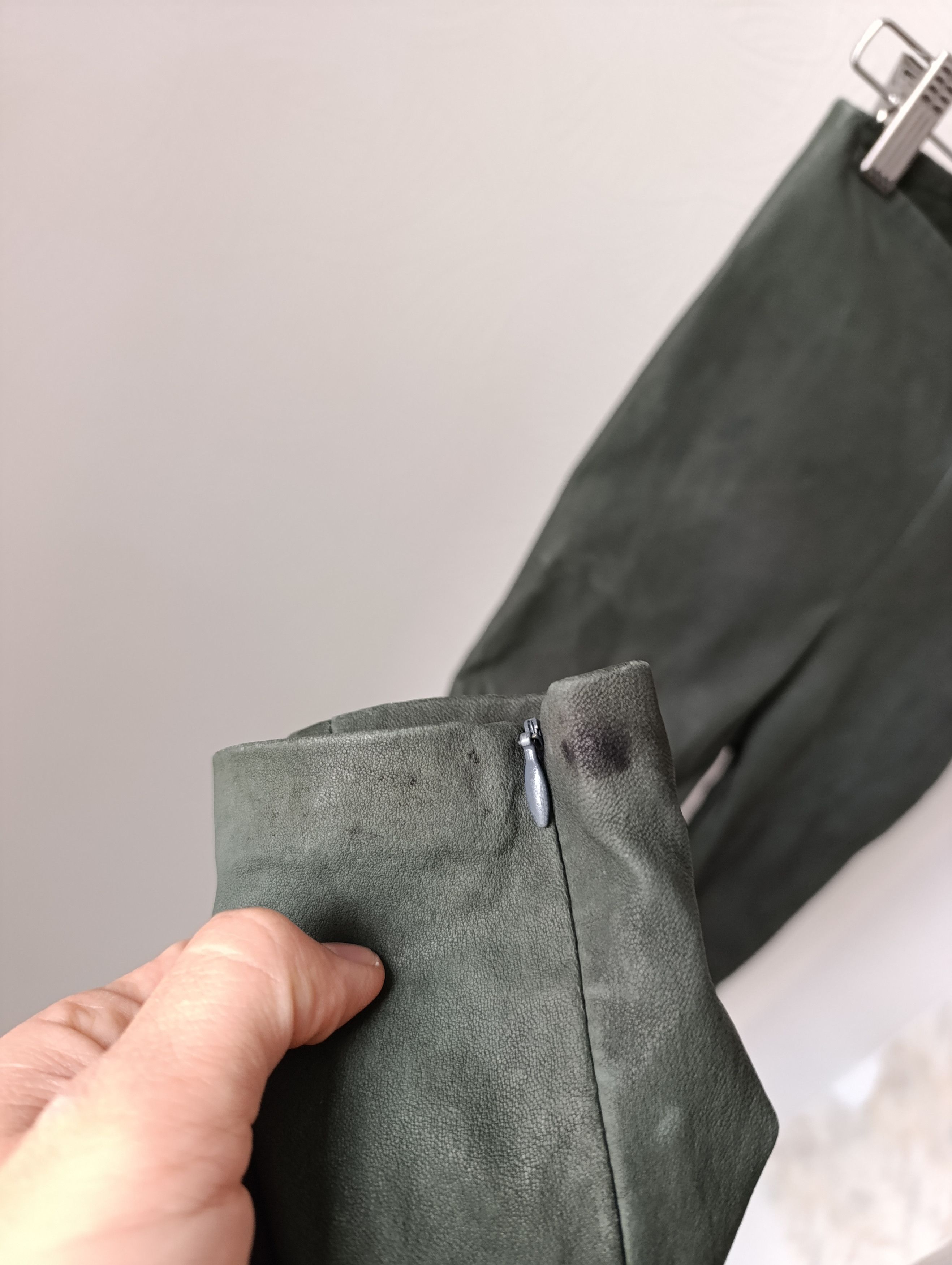 Balenciaga BALENCIAGA LAMB LEATHER LEGGINGS SIZE 36 Size 25" / US 0 / IT 36 - 8 Thumbnail